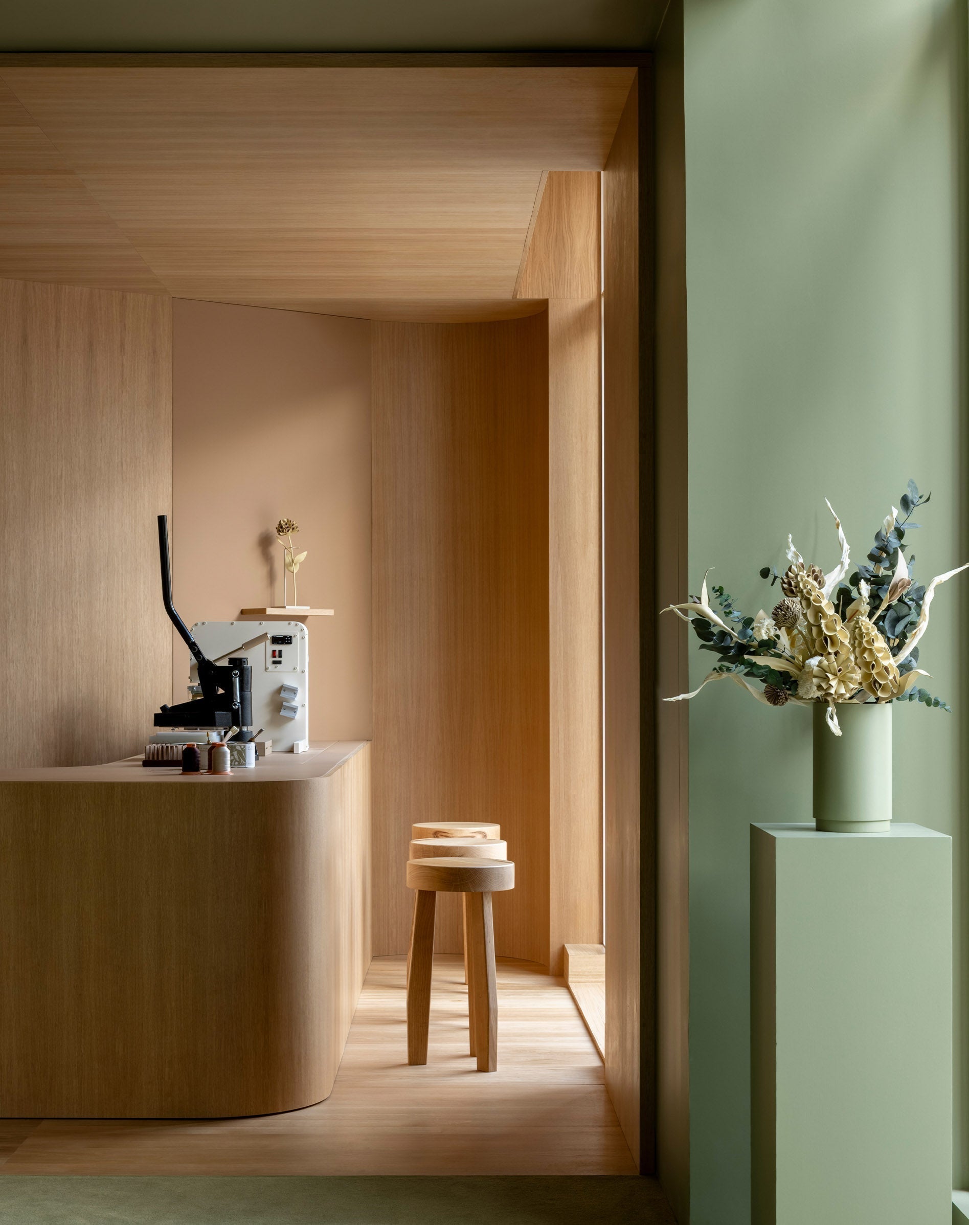 The Leather Florist in Paris