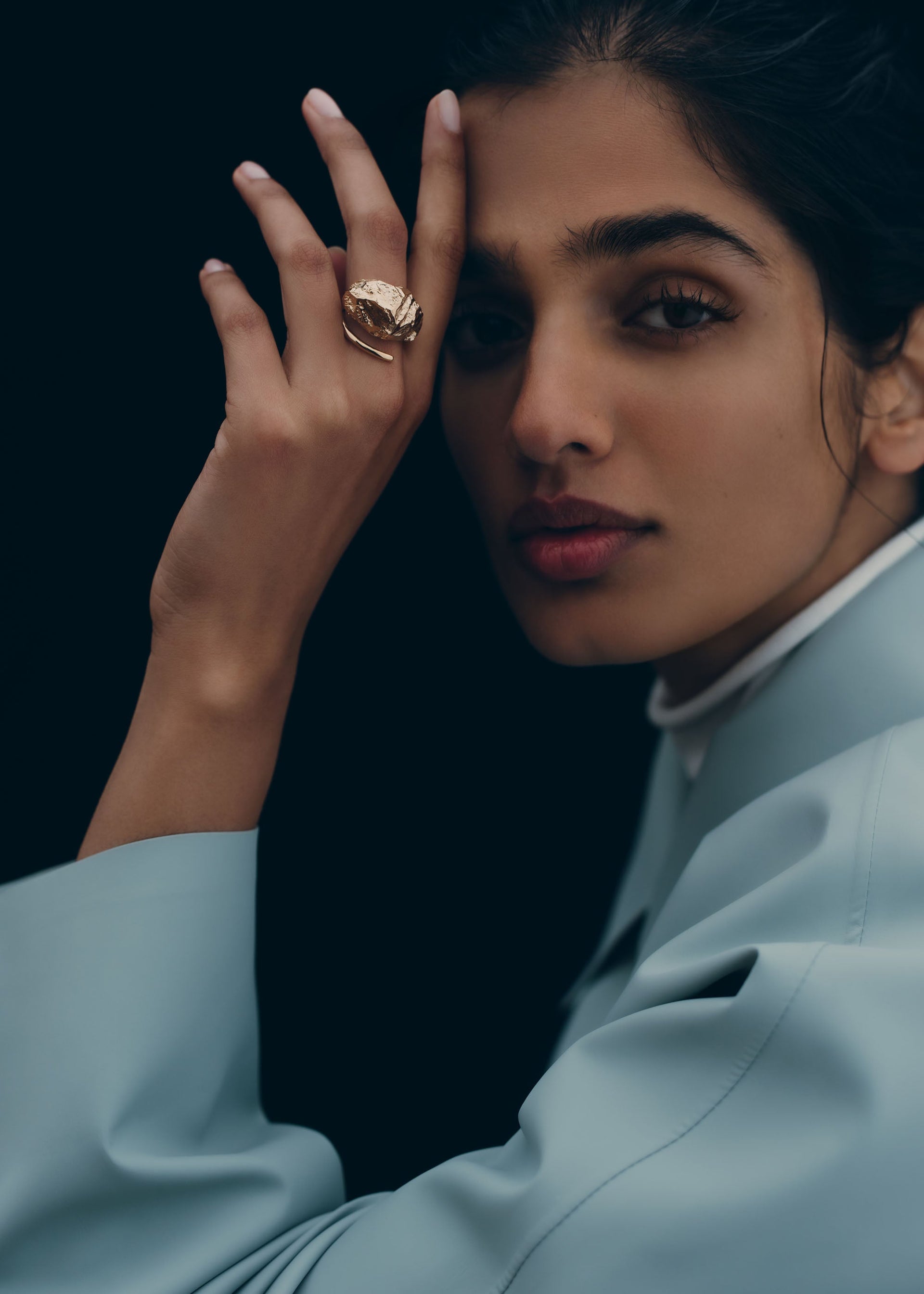 Eroz-ring - forgyldt med 24 karat guld