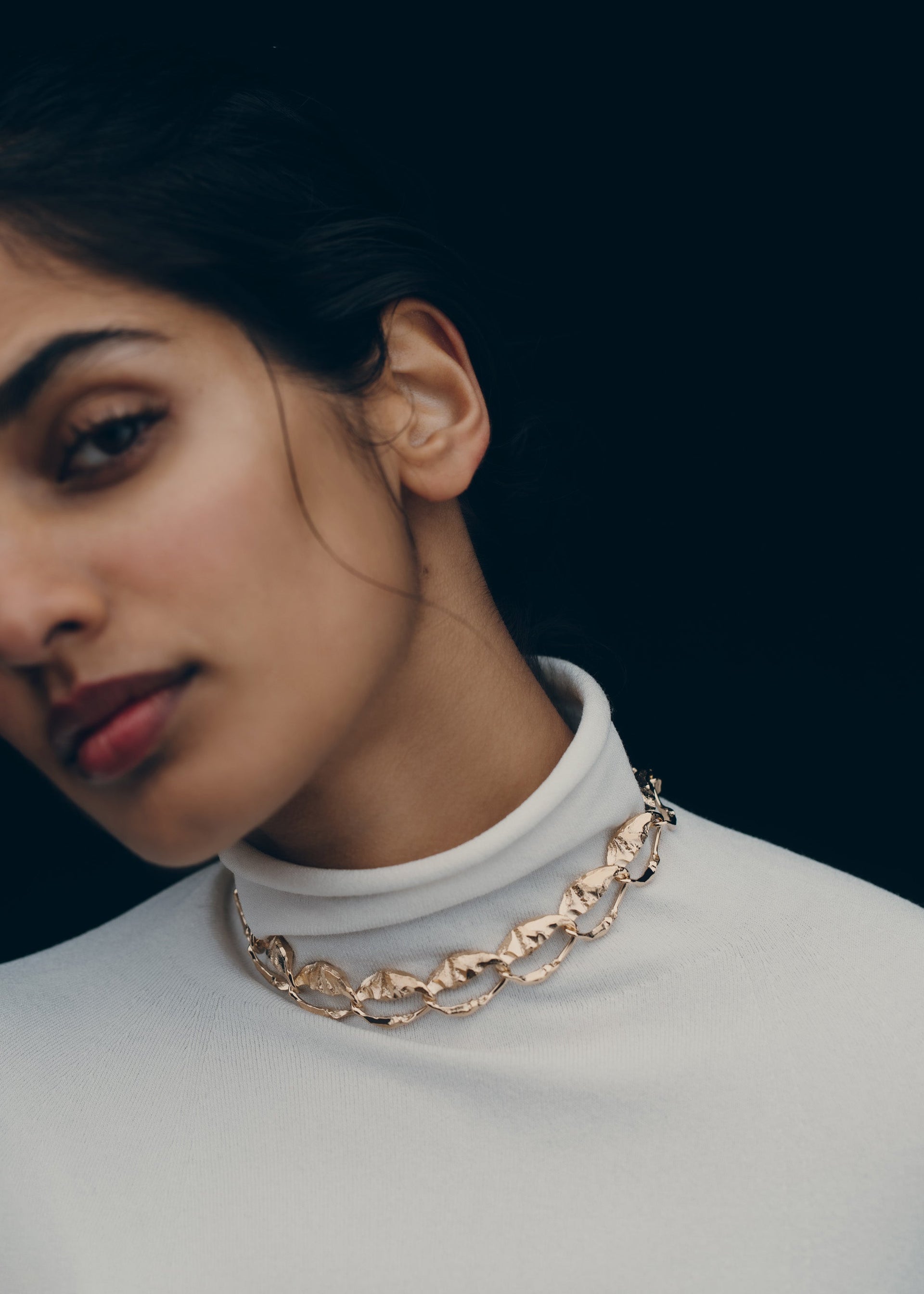 Eroz-kæde - forgyldt med 24 karat guld