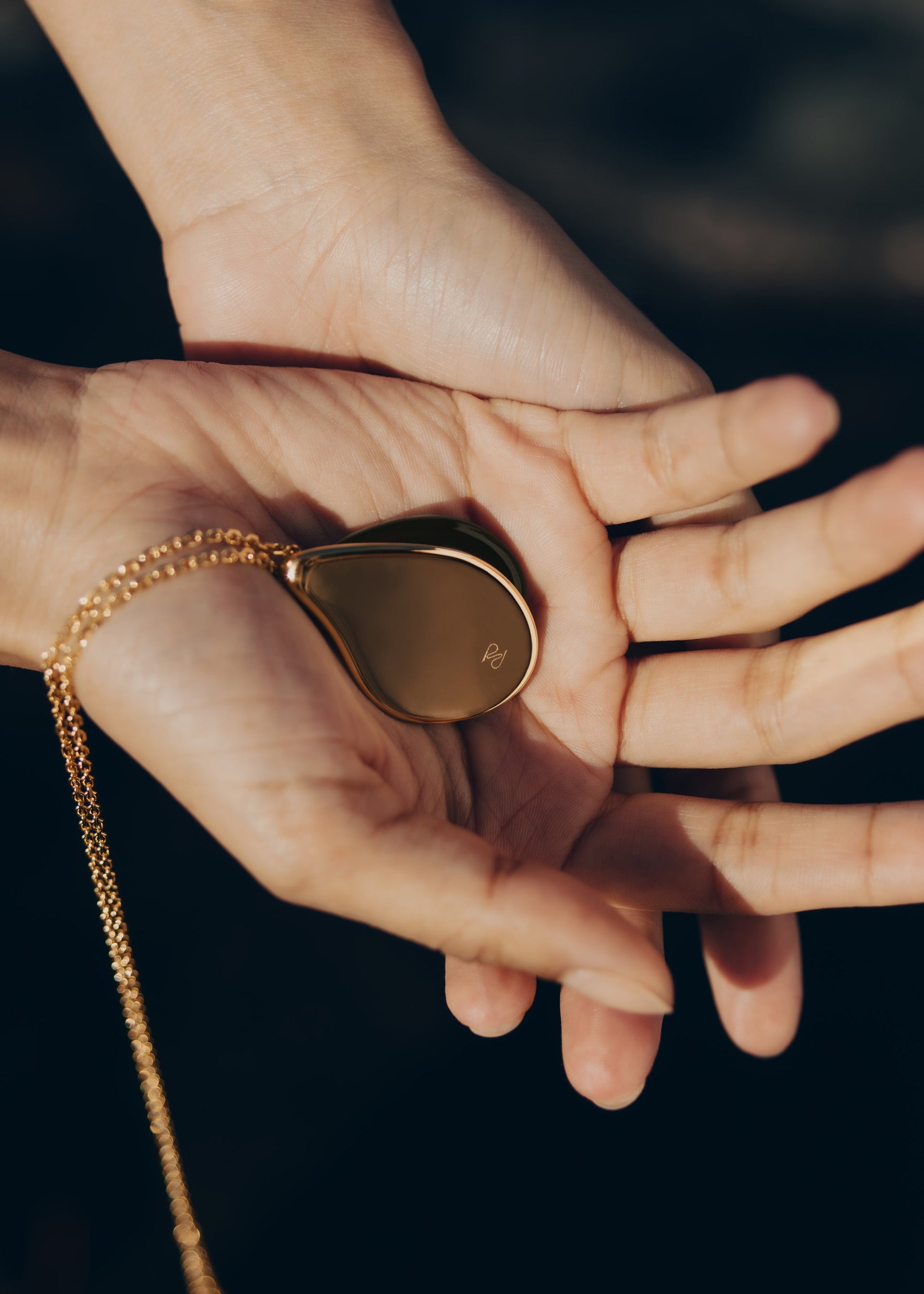 Naé-vedhæng - Røget glas