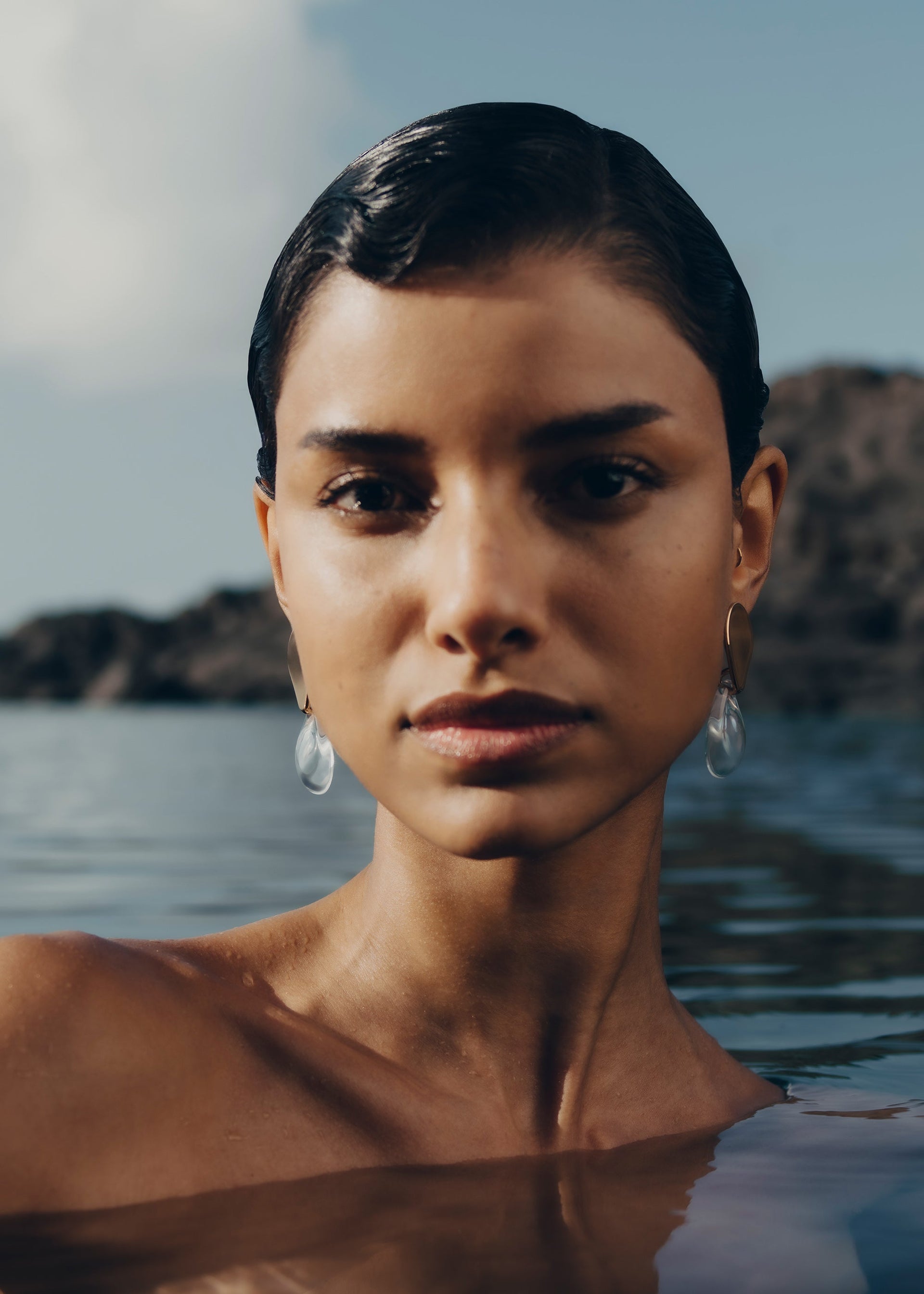 Naé-øreringe - Glas