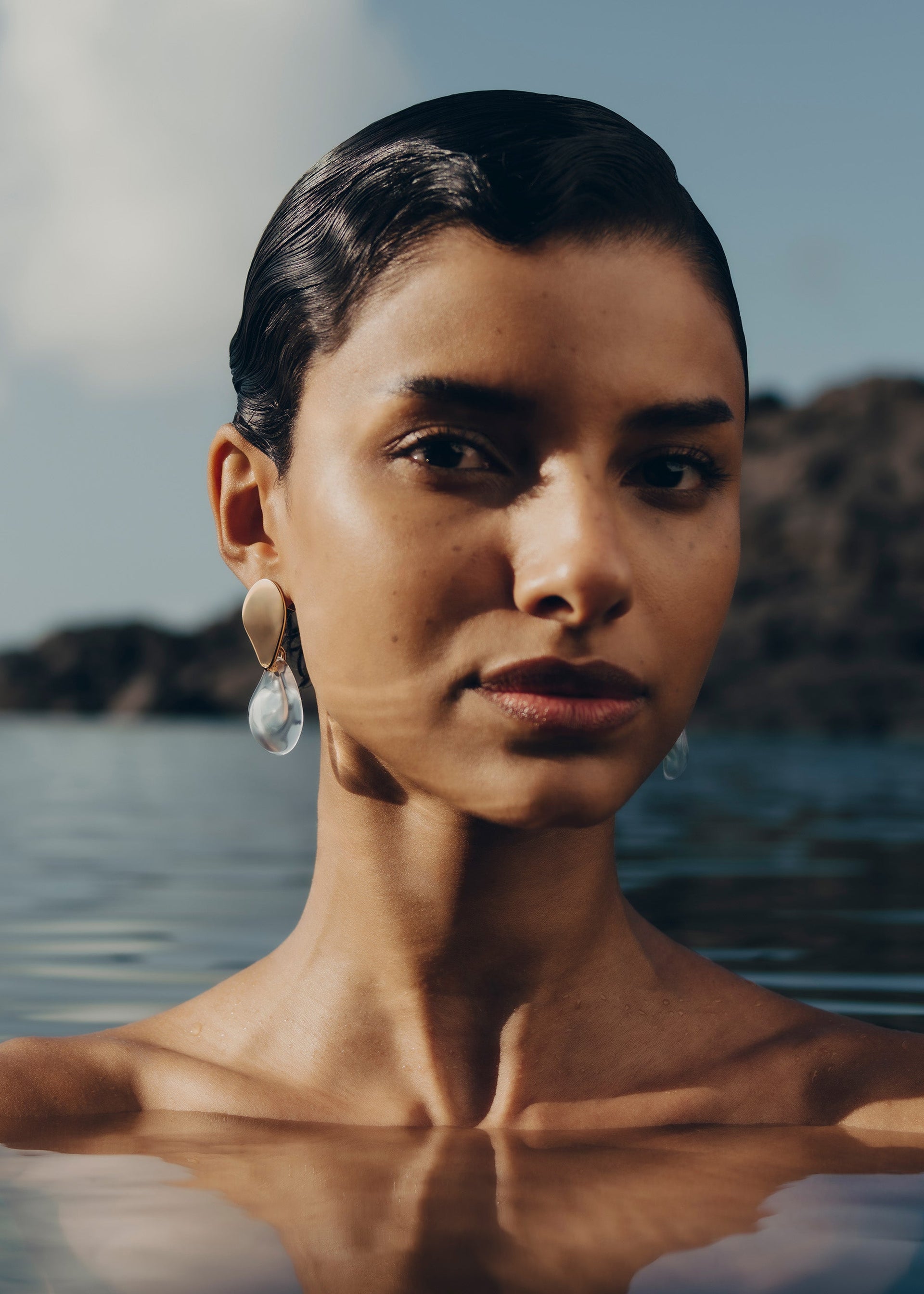 Naé-øreringe - Glas