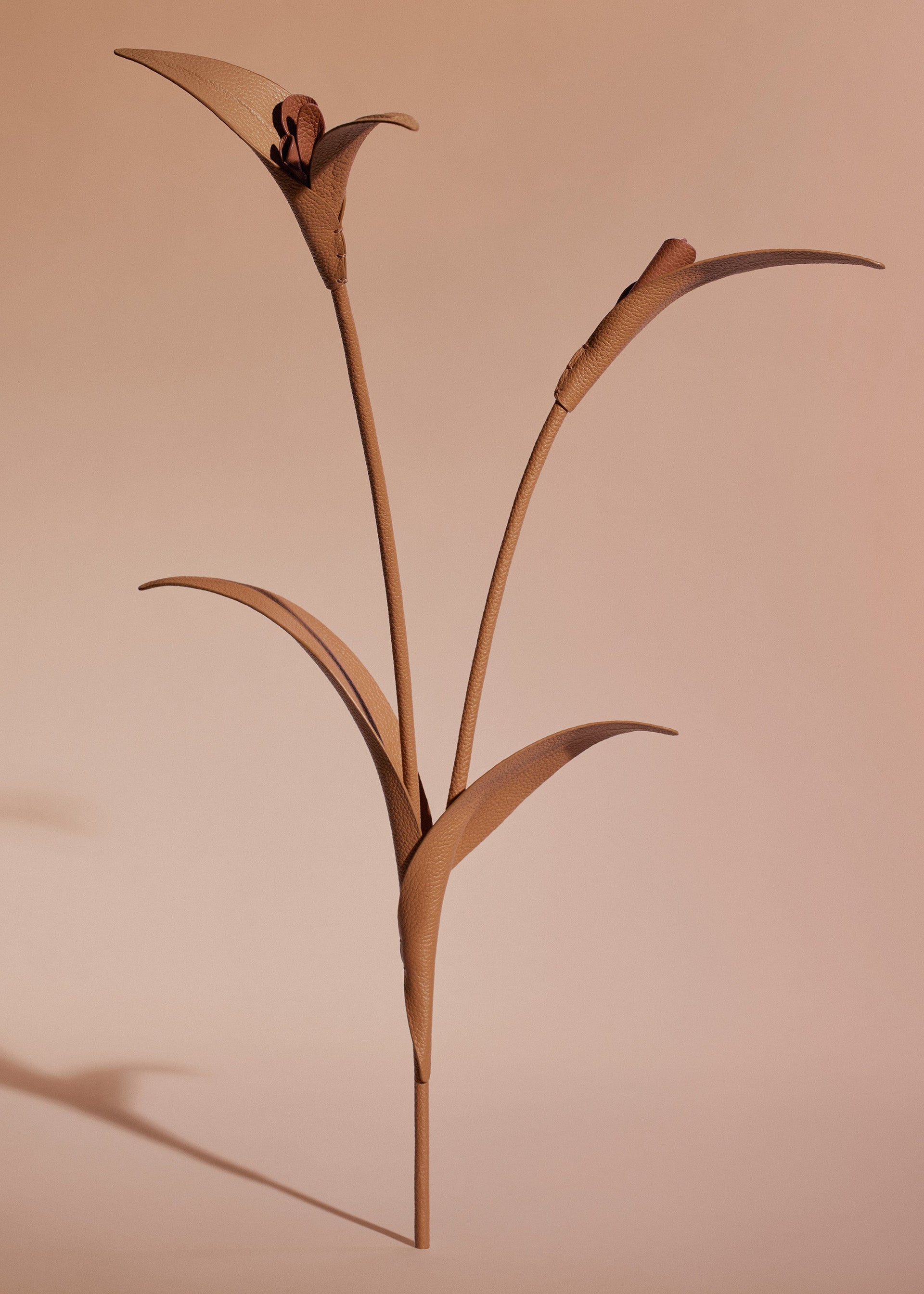 Touka-blomst - Trio Barkrød Kornet