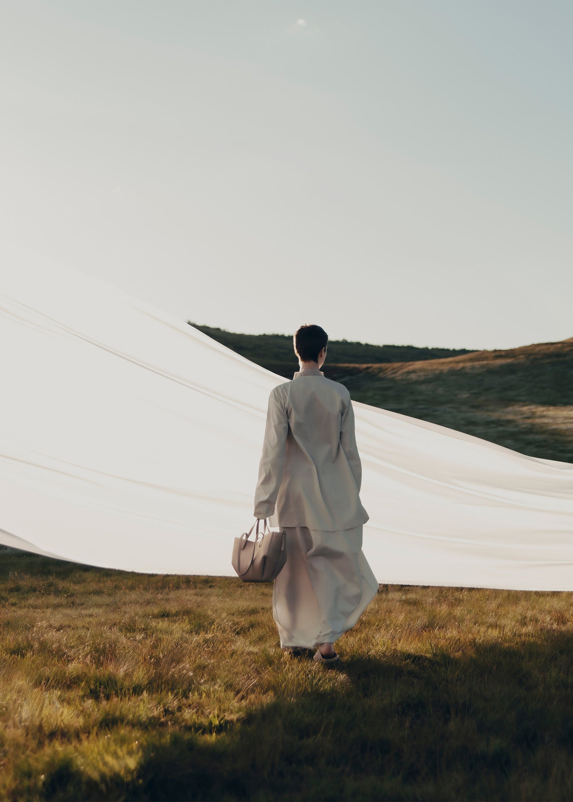 Cyme Mini - Gråbrun Kornet