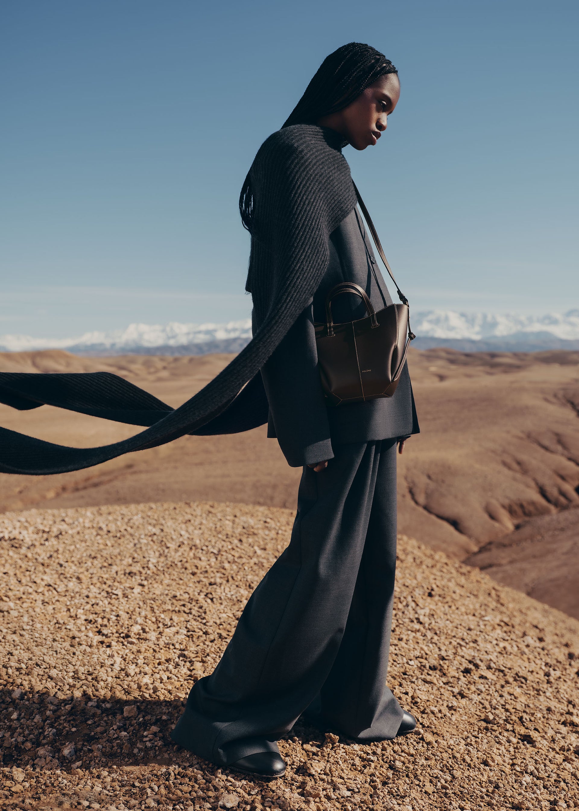 Cyme Tote Nano - Ibenholt Kornet