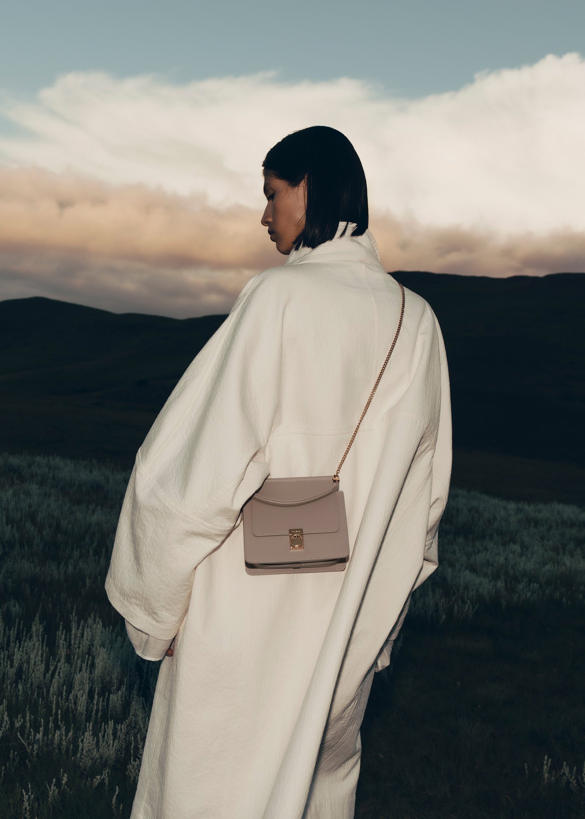 Numéro Sept Mini - Gråbrun Kornet