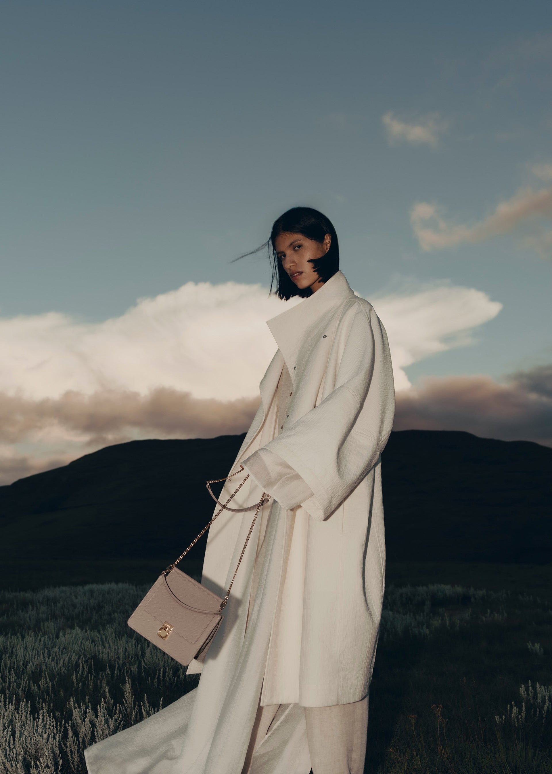 Numéro Sept Mini - Gråbrun Kornet