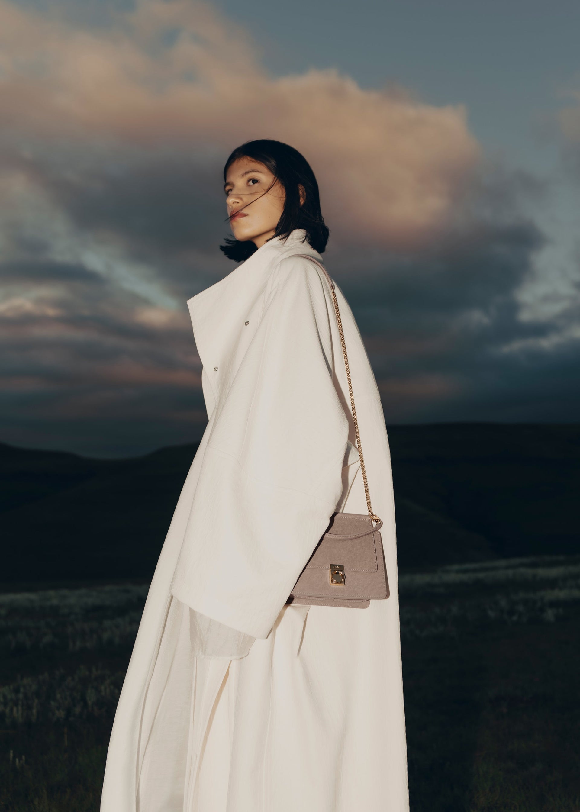 Numéro Sept Mini - Gråbrun Kornet