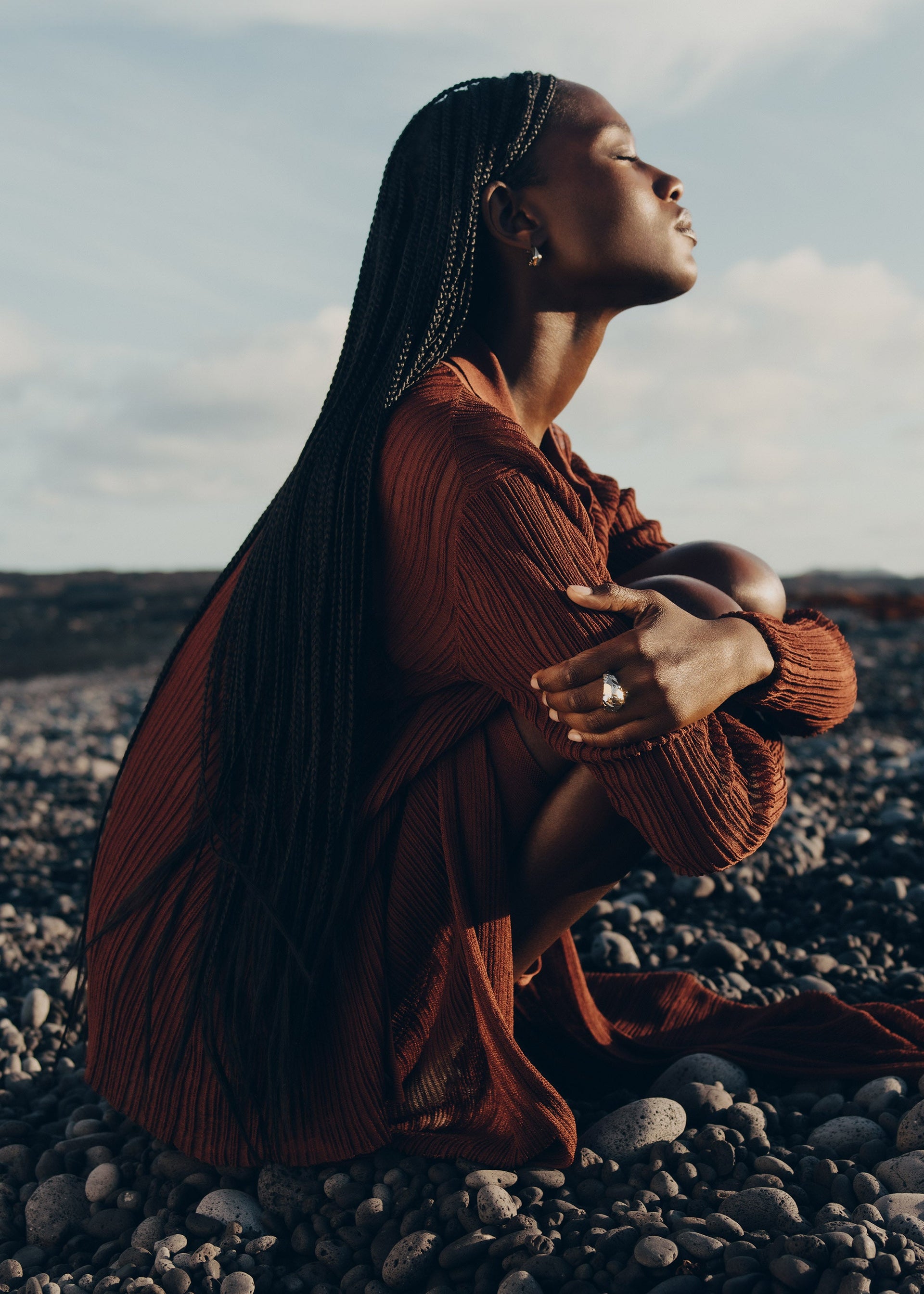 Eroz-ring - duo palladium og 24 karat guldbelægning​