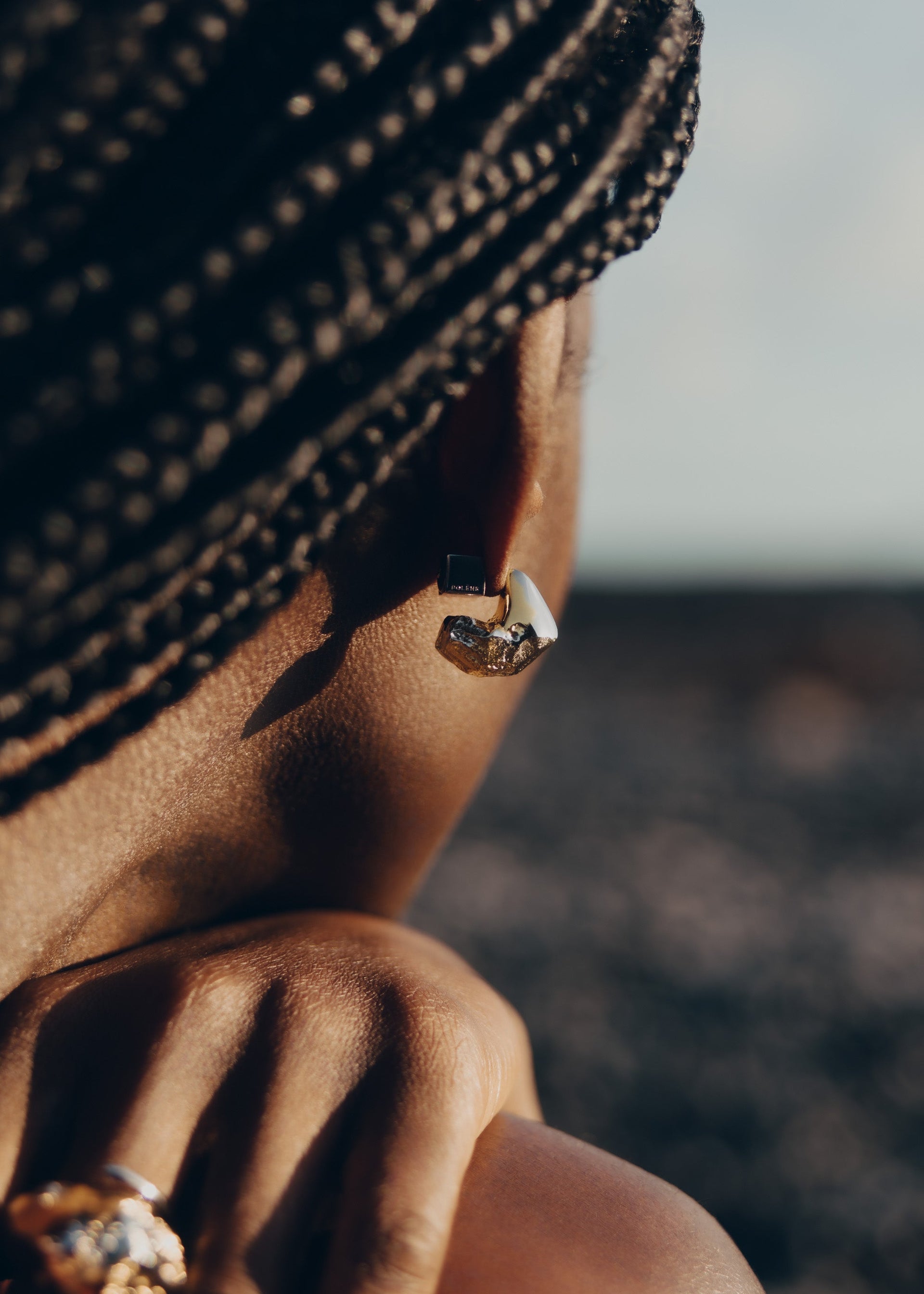 Eroz-ørestikker​ - duo palladium og 24 karat guldbelægning​