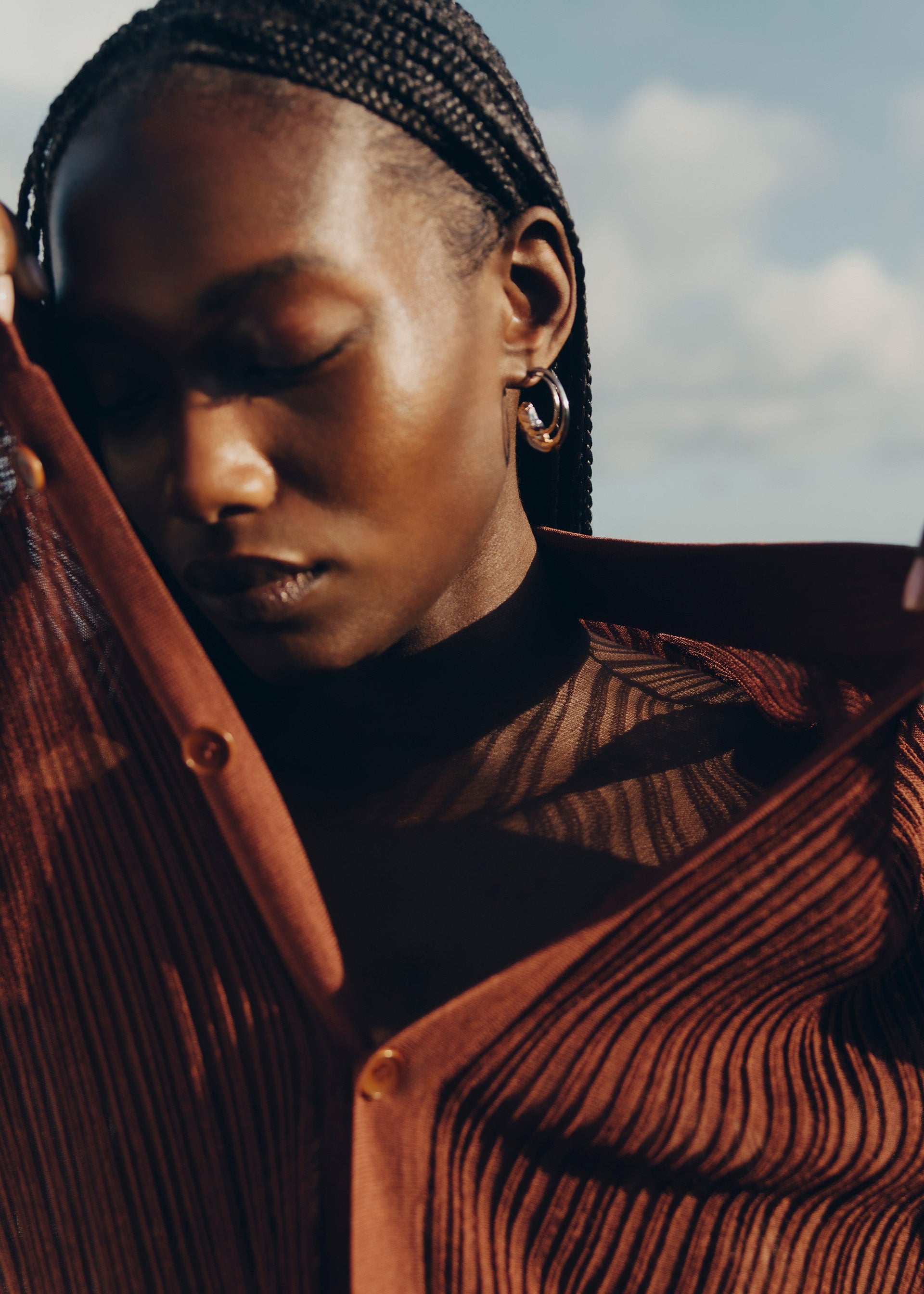 Eroz-hoops​ - duo palladium og 24 karat guldbelægning​