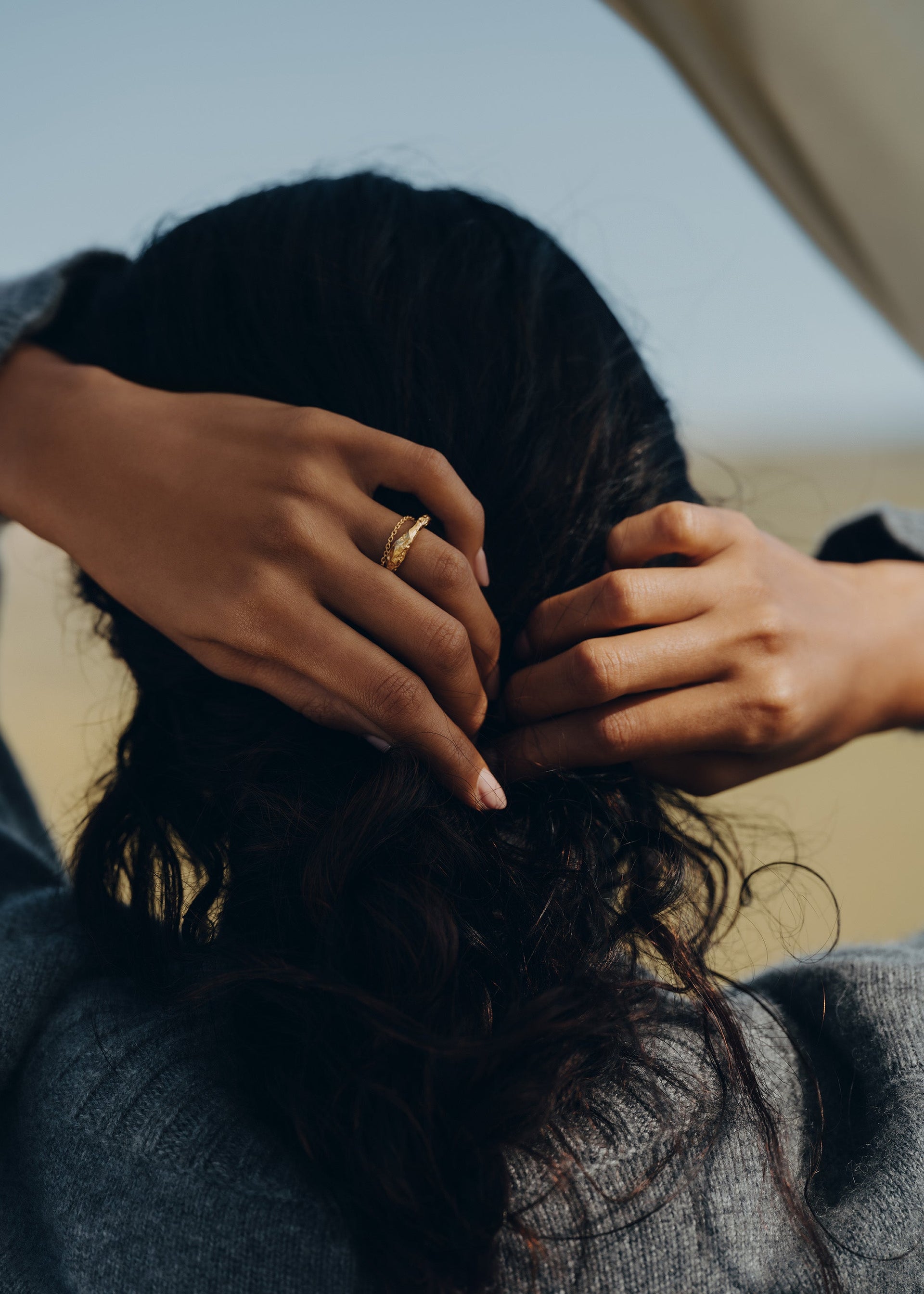 Eroz-kædering - forgyldt med 24 karat guld