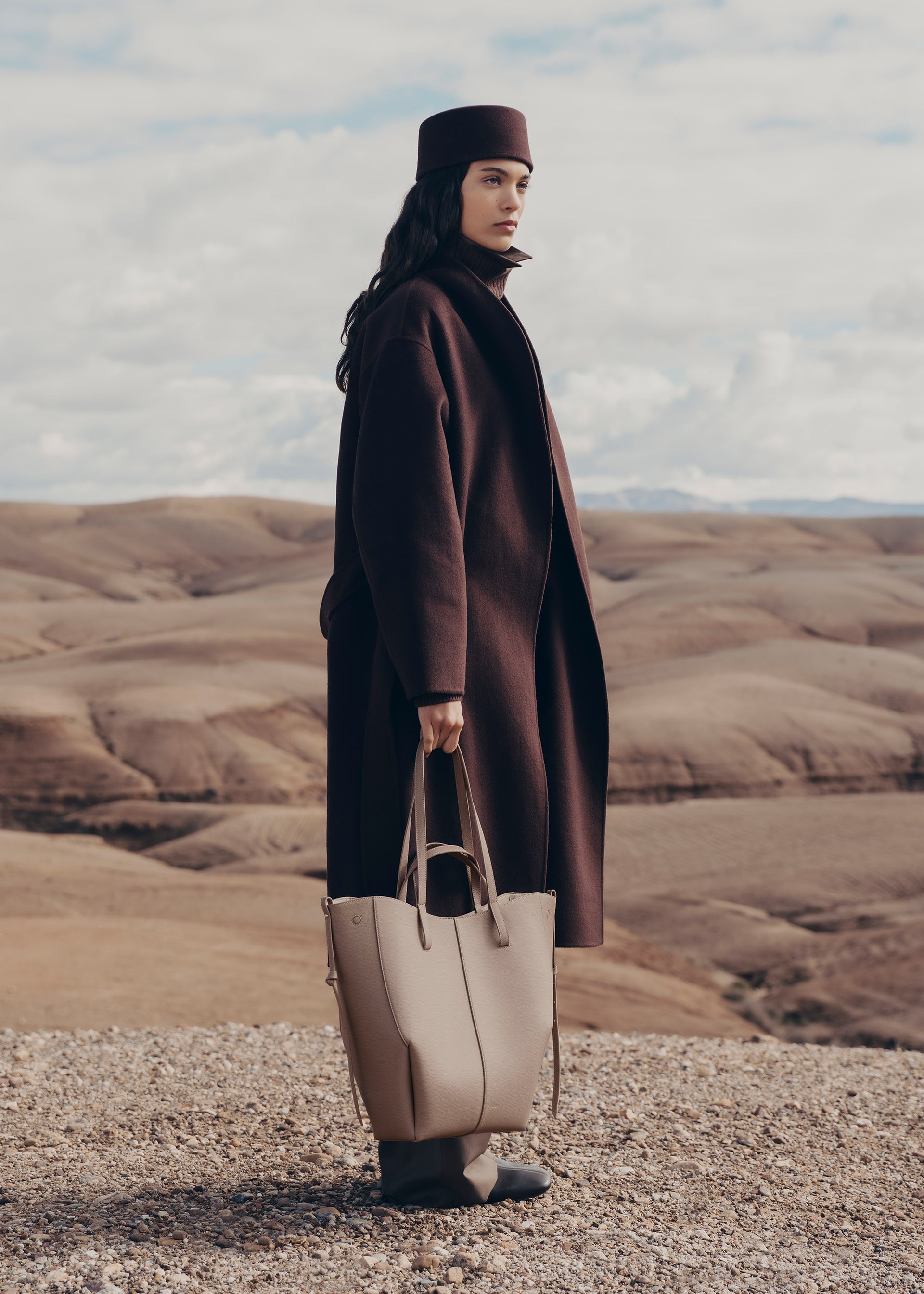 Cyme Tote - Taupe Kornet