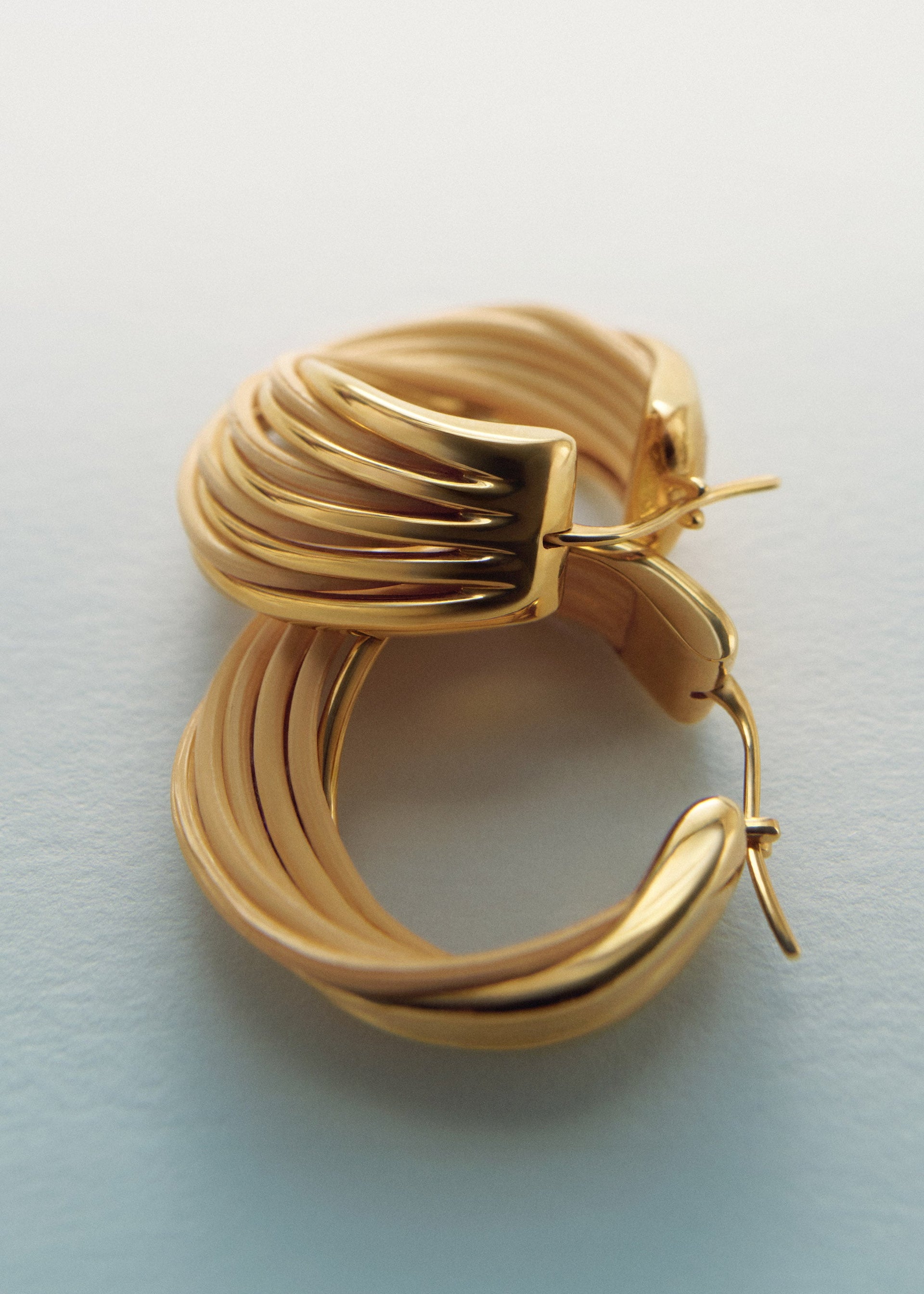 Rozo Hoops - Rattan