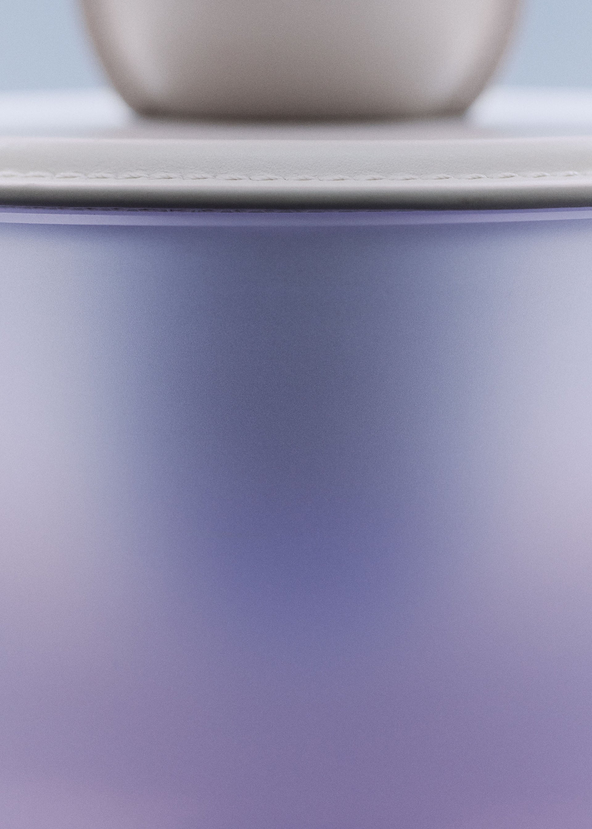 Uzlo-skulptur - Frost Lavendel