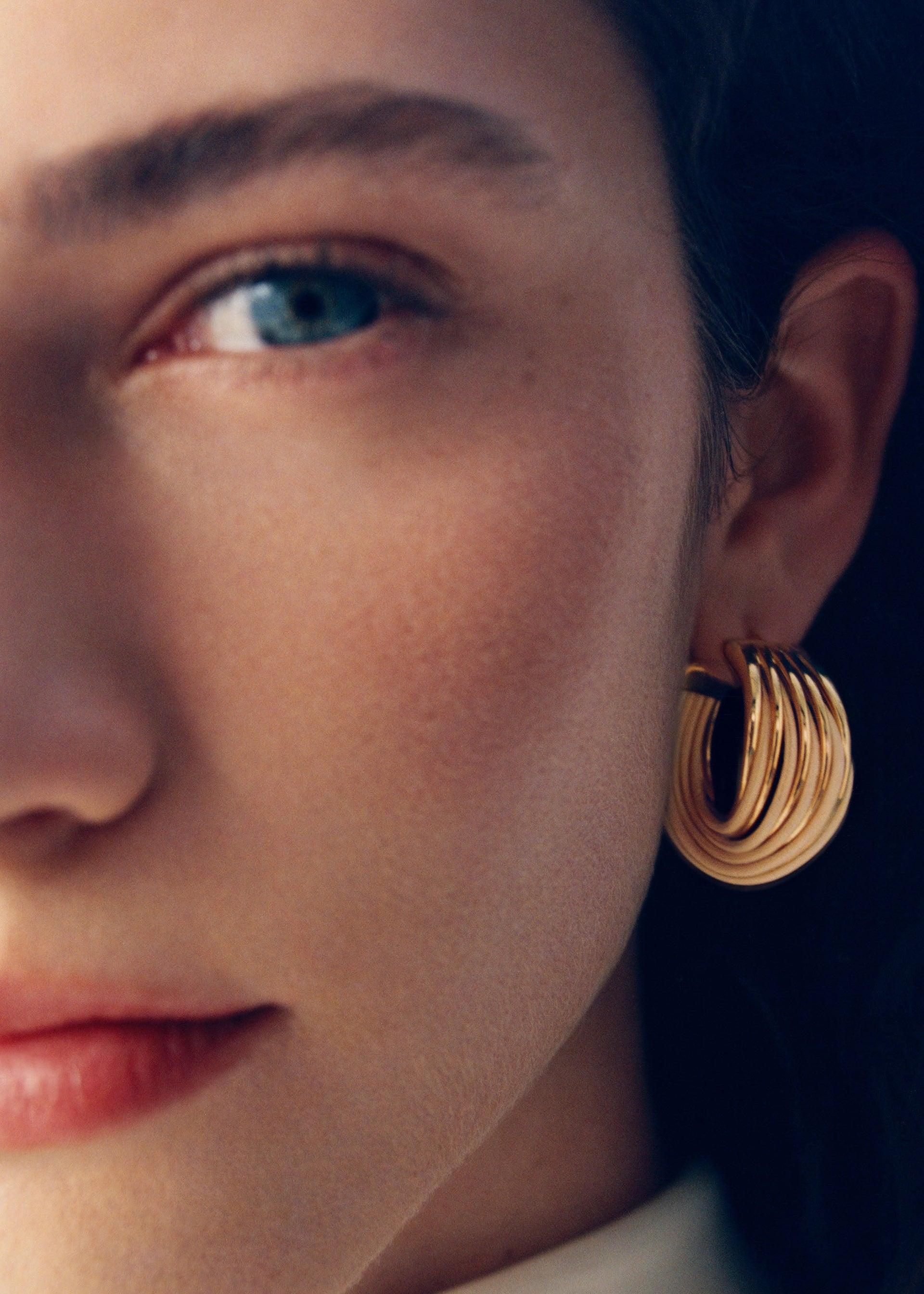Rozo Hoops - Rattan