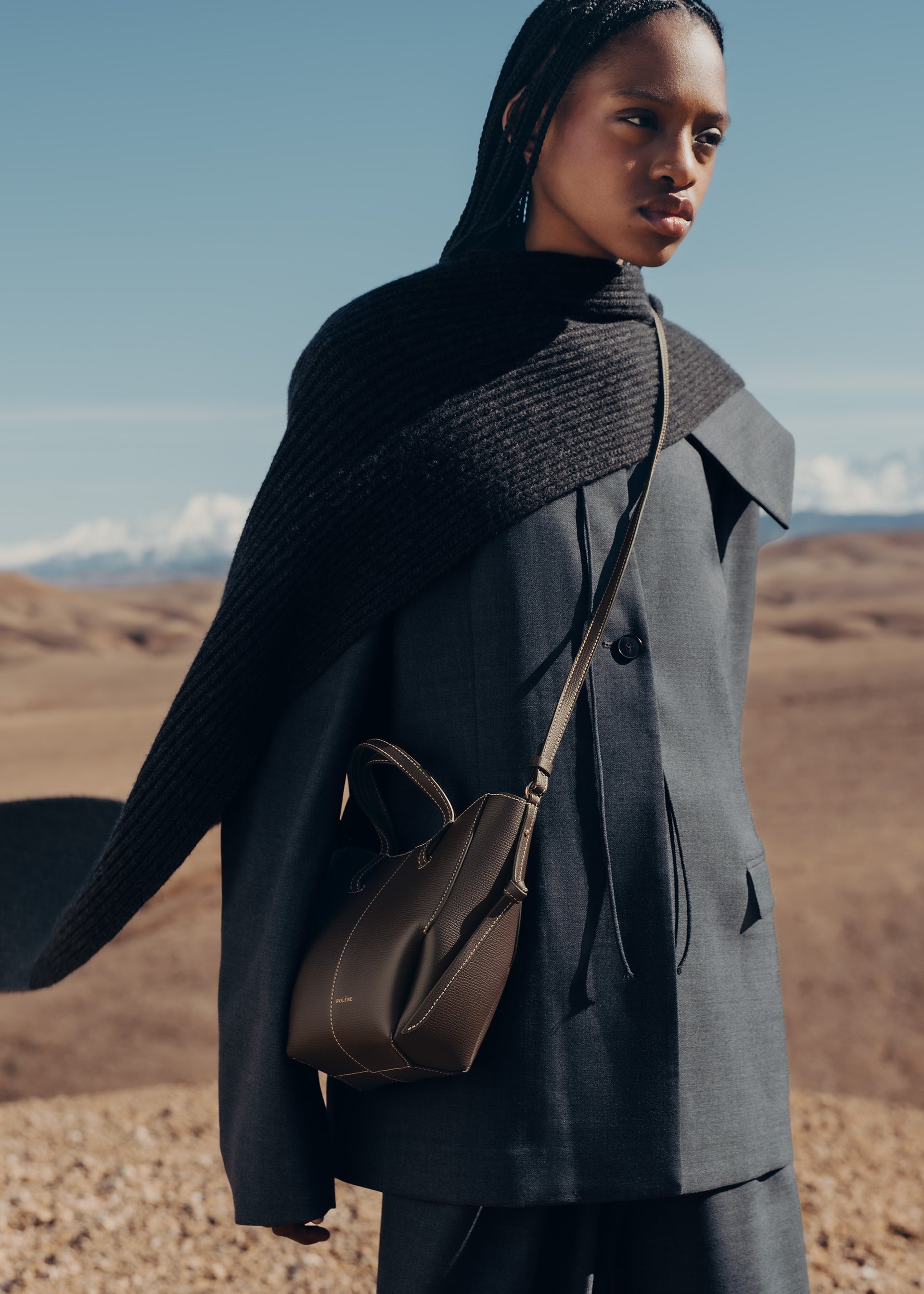 Cyme Tote Nano - Ibenholt Kornet