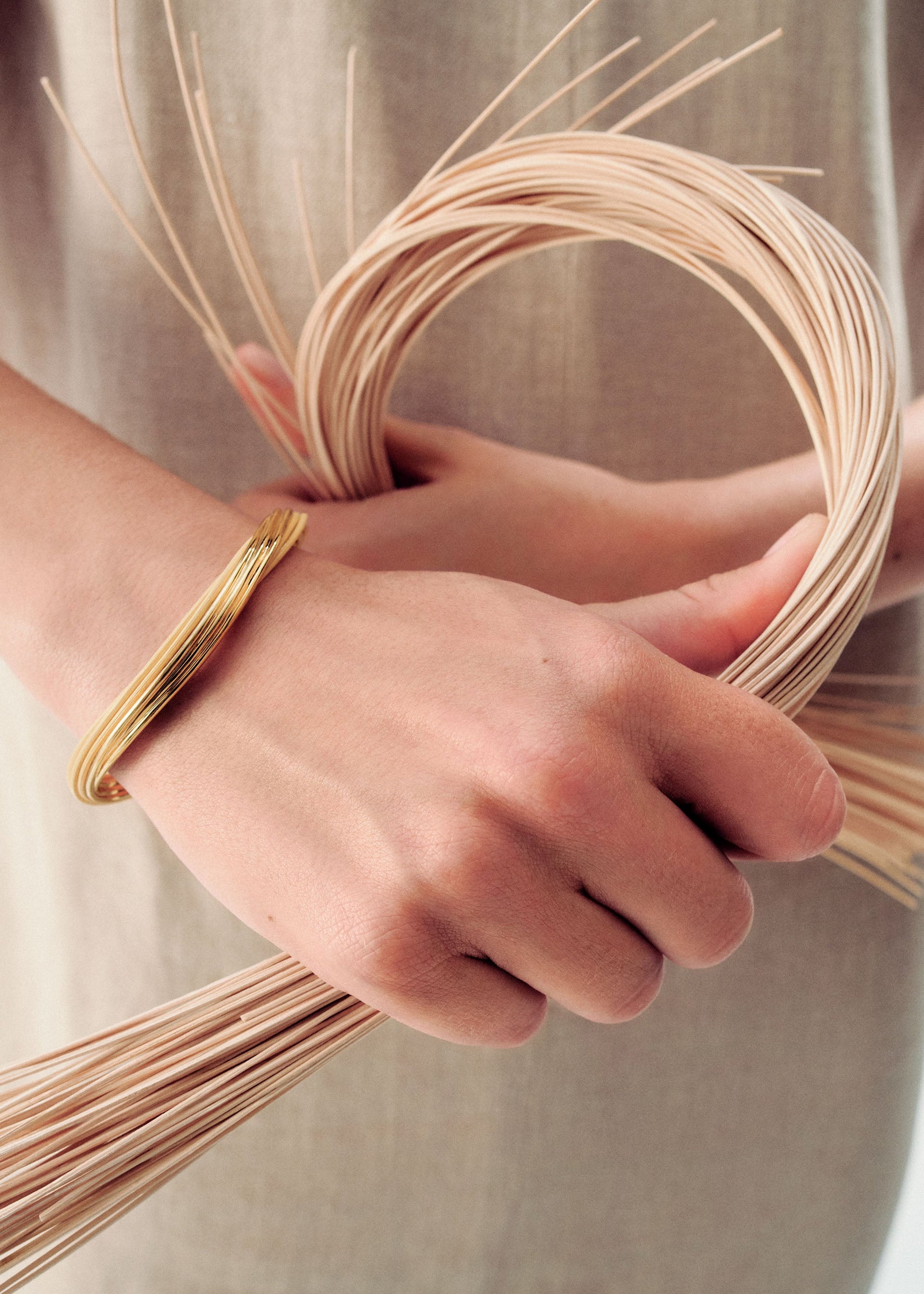 Rozo Armring - Rattan