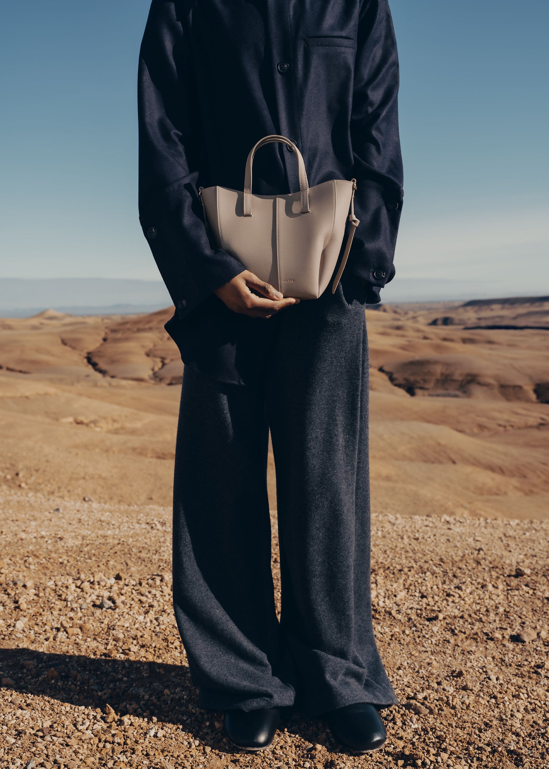 Cyme Tote Nano - Taupe Kornet