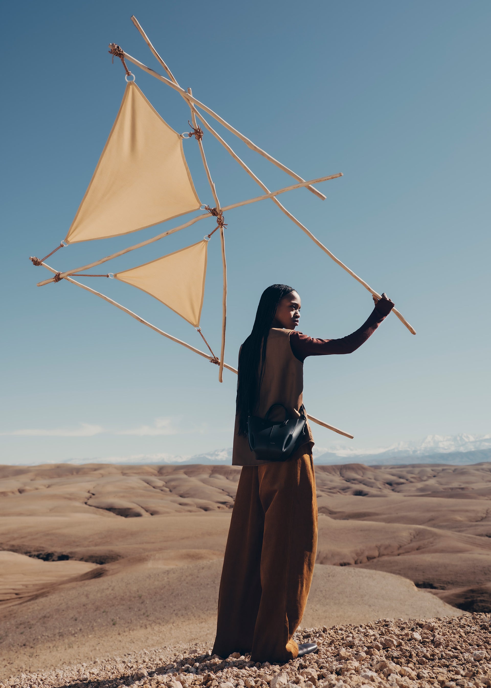 Cyme Tote Nano - Sort Kornet