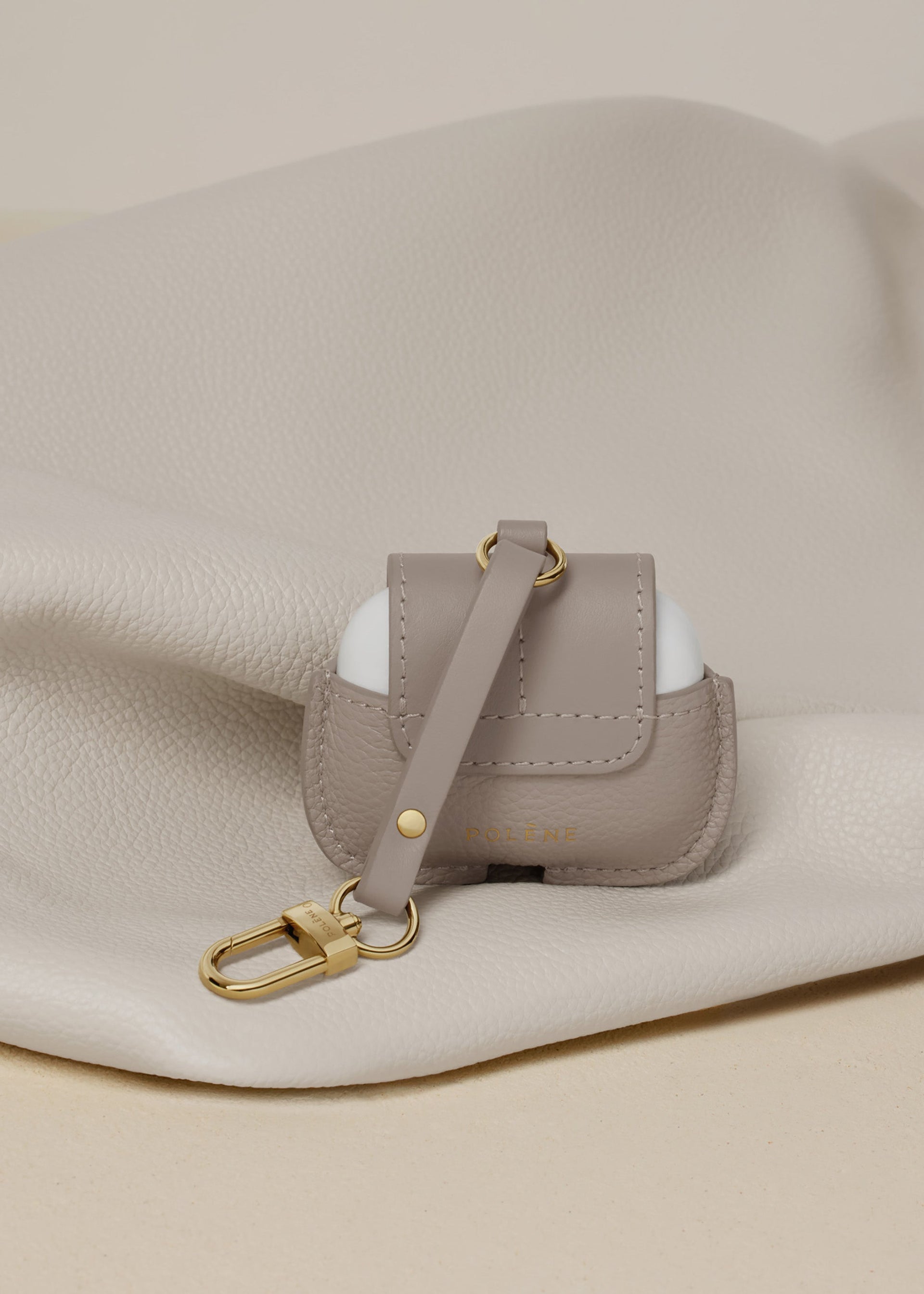 Airpods case - Duo Gråbrun