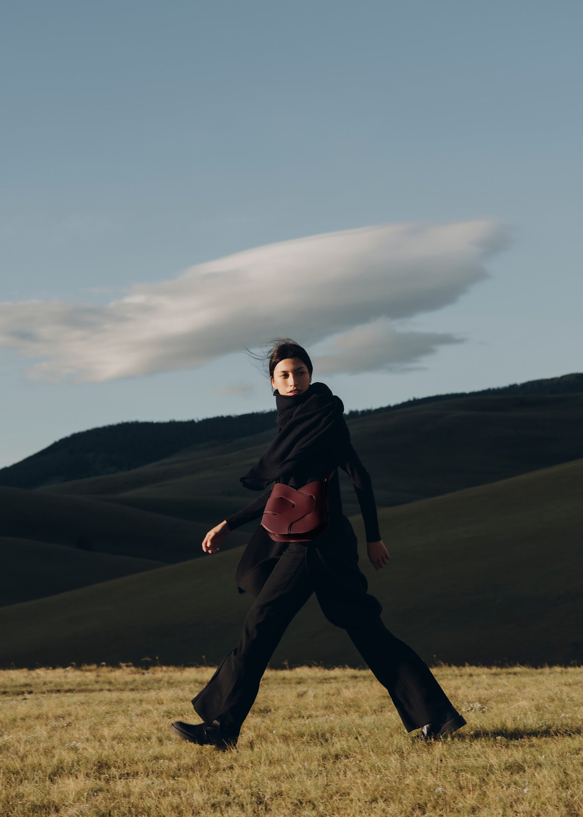 Nodde Hobo - Sort kirsebær Glat