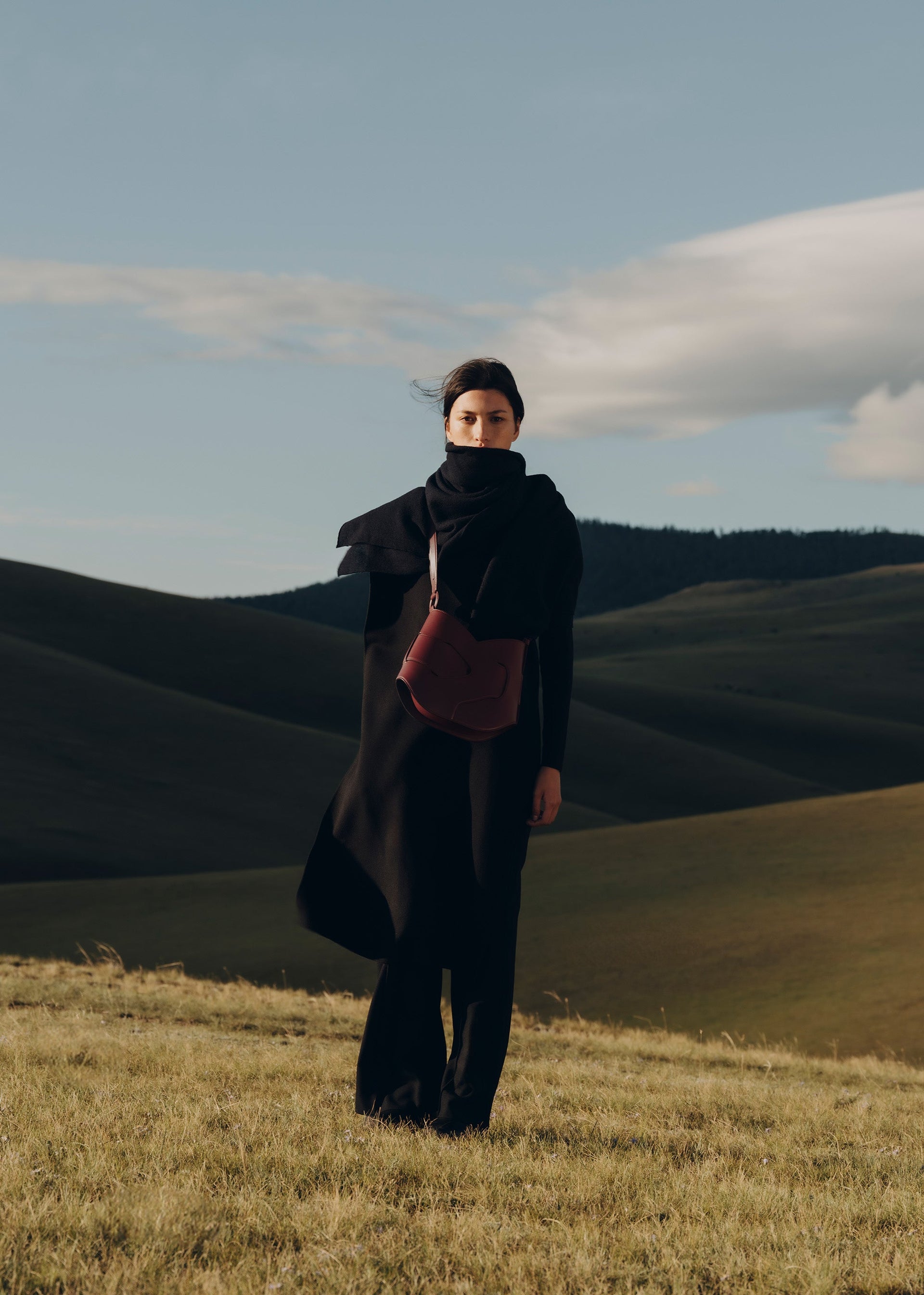 Nodde Hobo - Sort kirsebær Glat