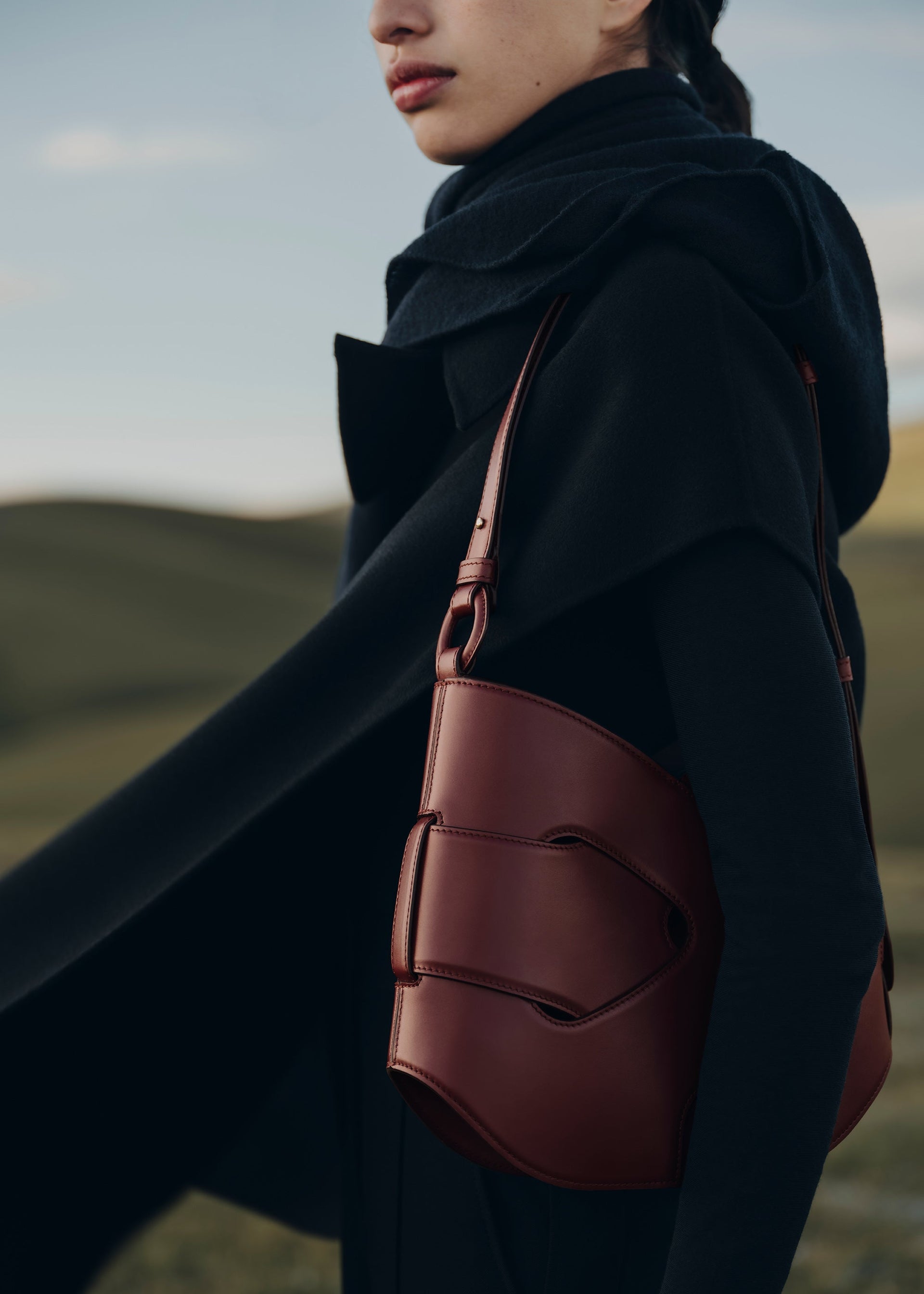 Nodde Hobo - Sort kirsebær Glat