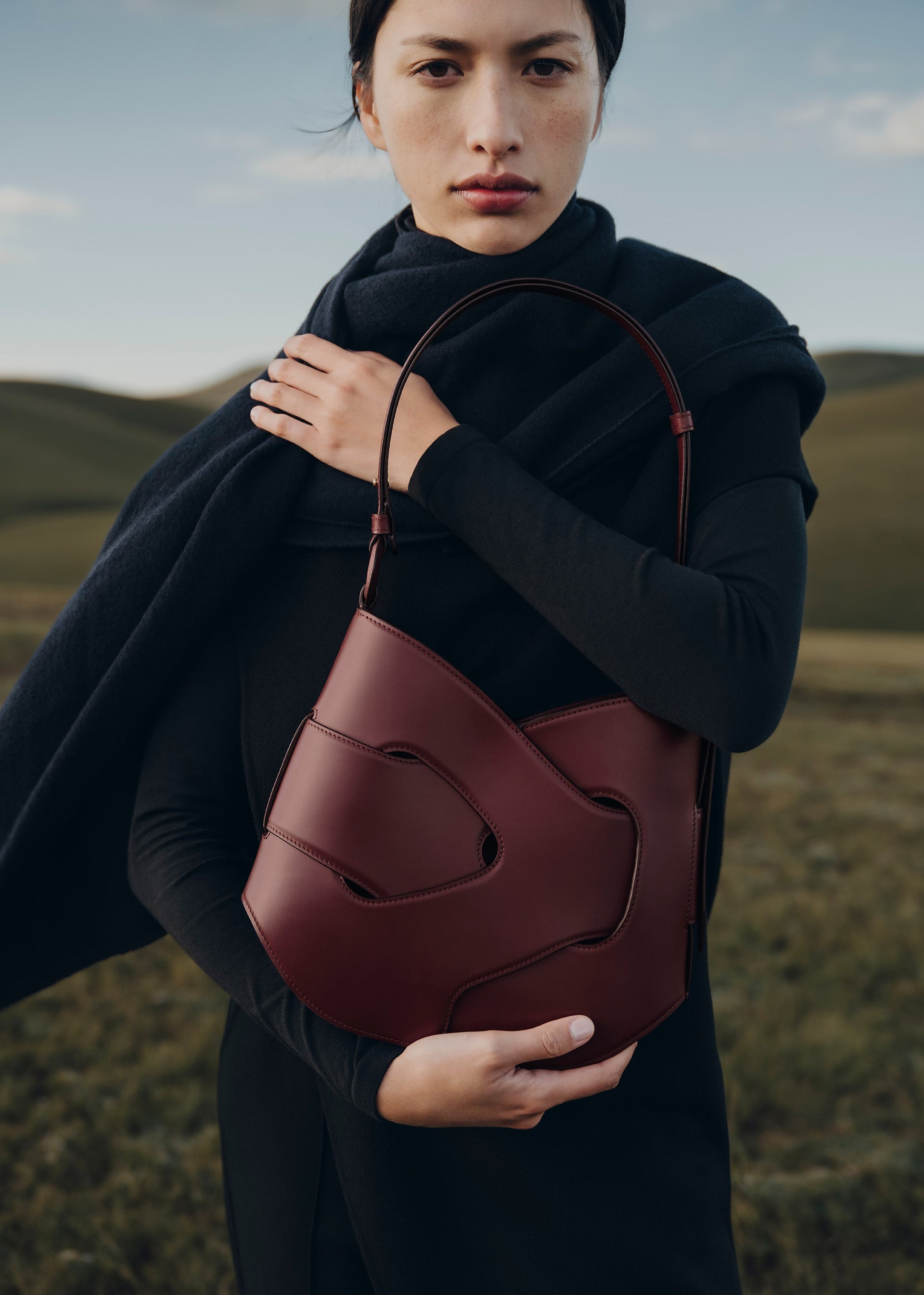 Nodde Hobo - Sort kirsebær Glat