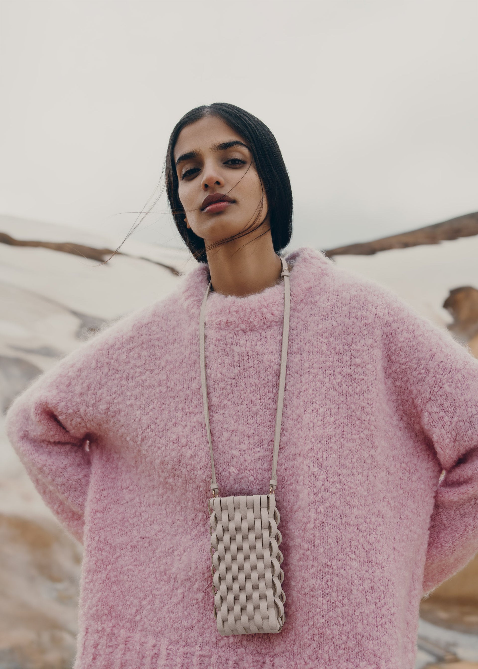 Onda Phone Case - Råhvid