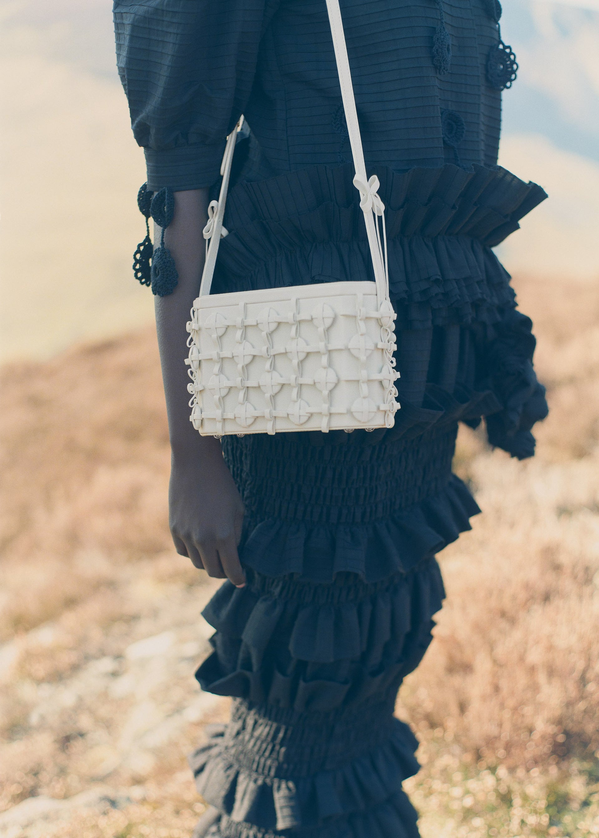 Button Bow Box - Porcelæn