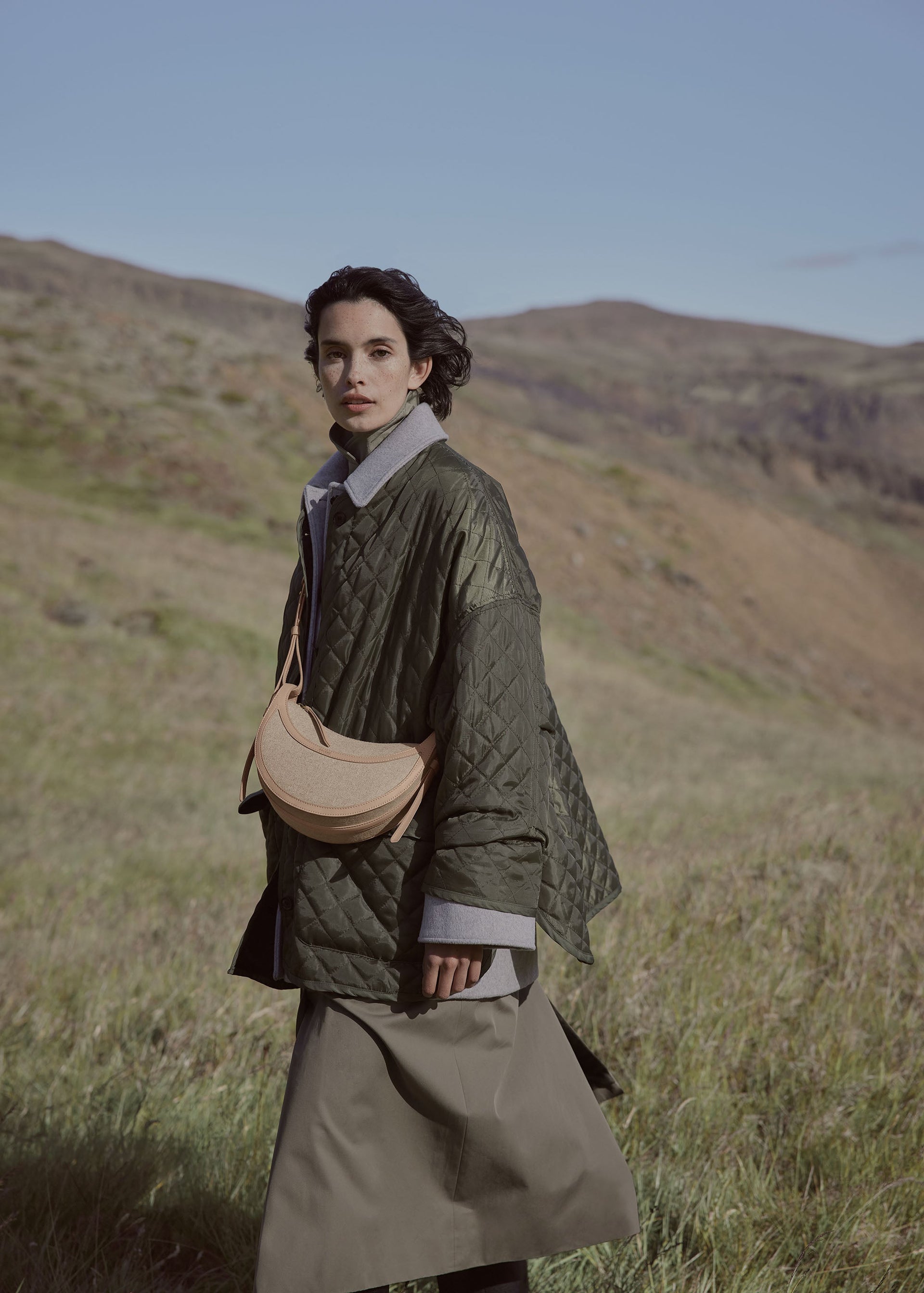 Numéro Dix - Vævet Duo Gråbrun