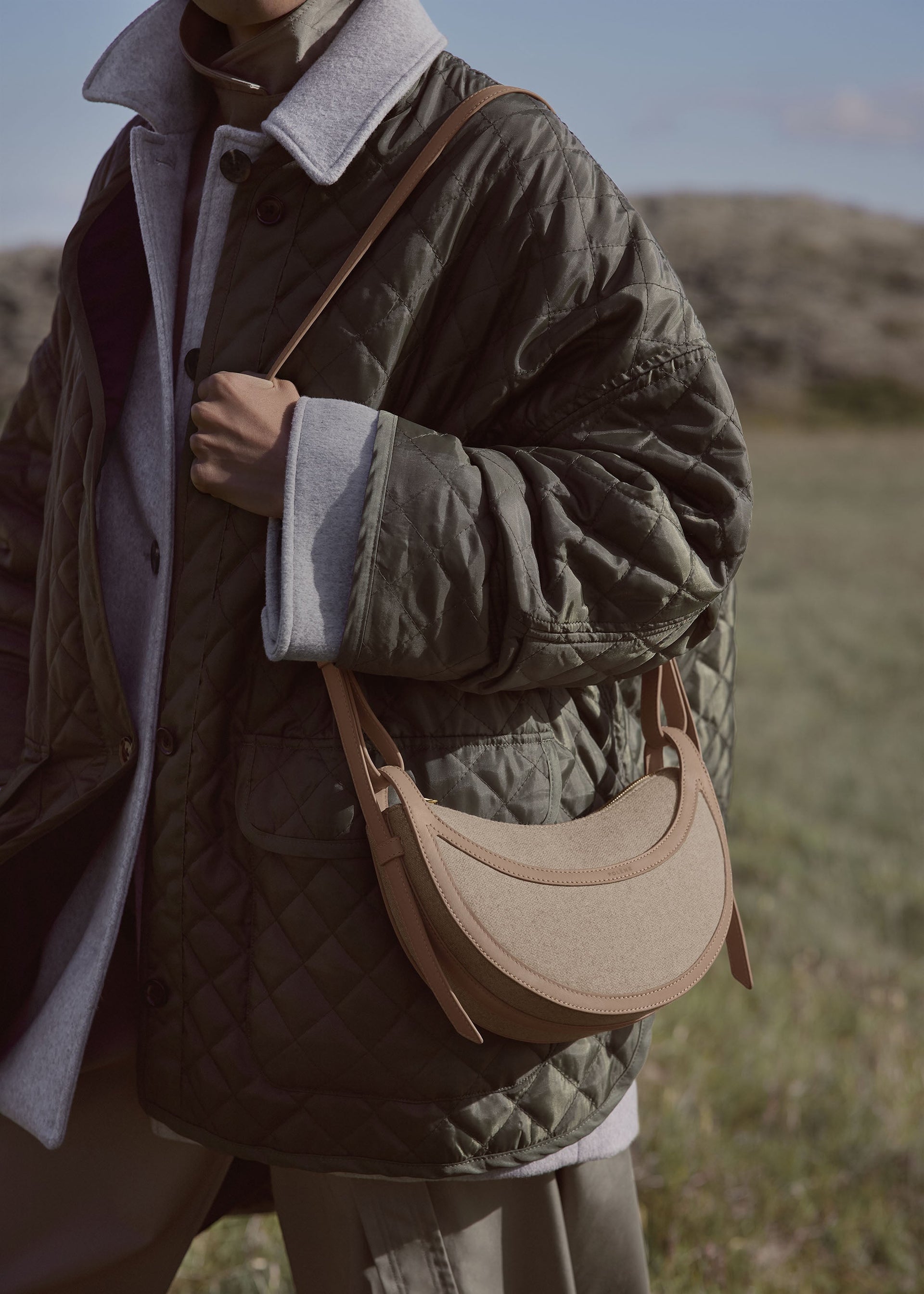 Numéro Dix - Vævet Duo Gråbrun