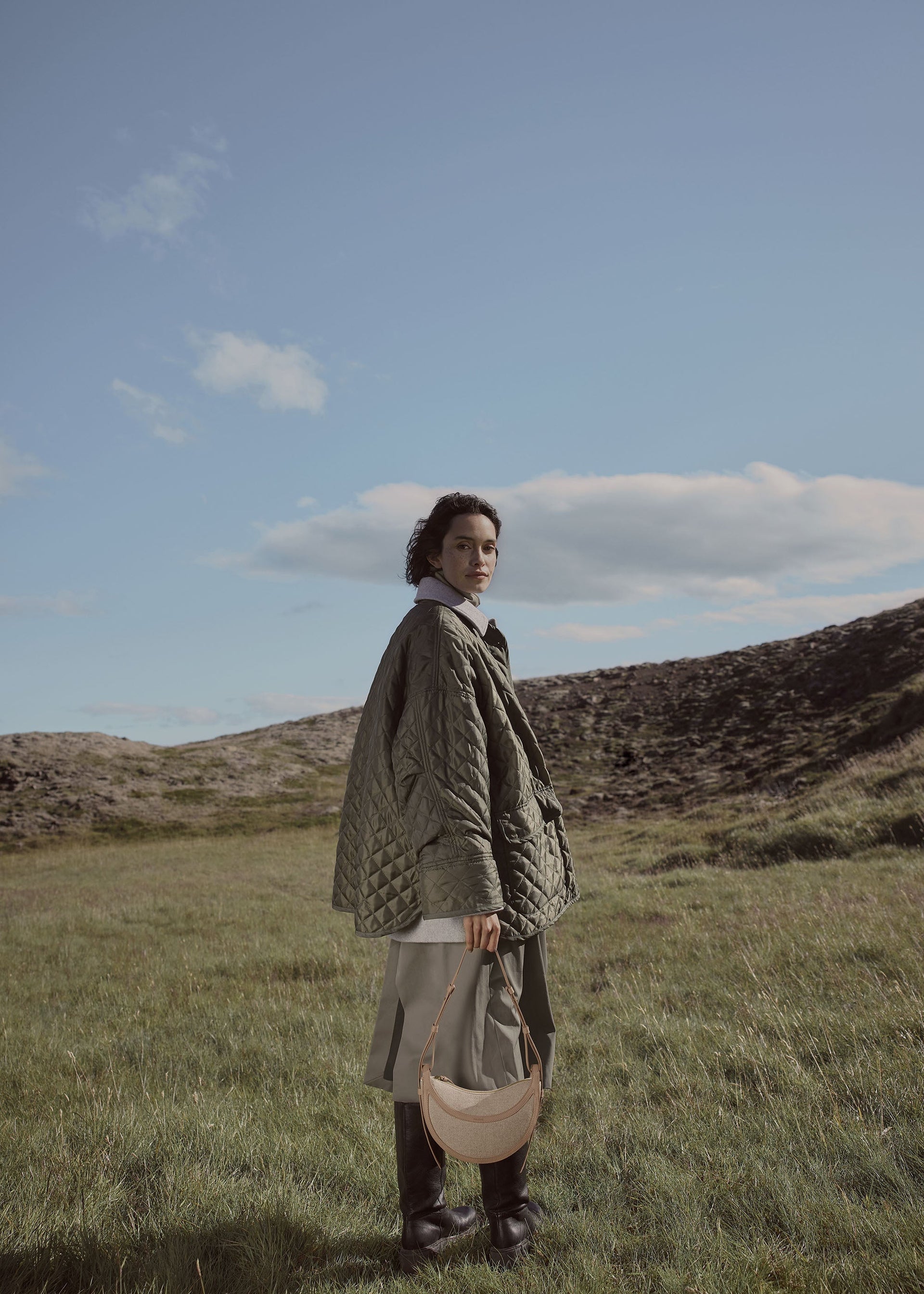 Numéro Dix - Vævet Duo Gråbrun