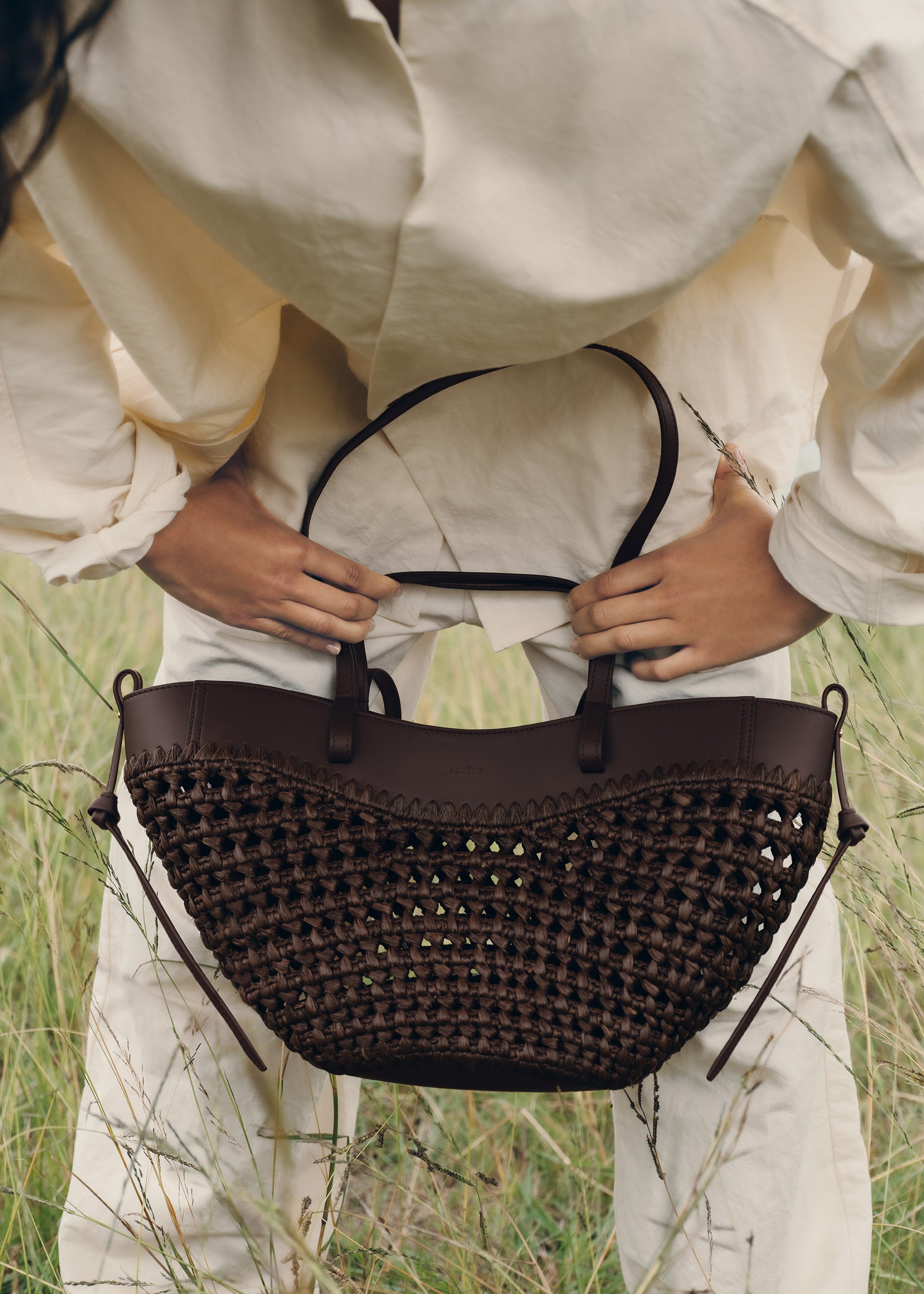 Cyme Mini - Raffia Ibenholt