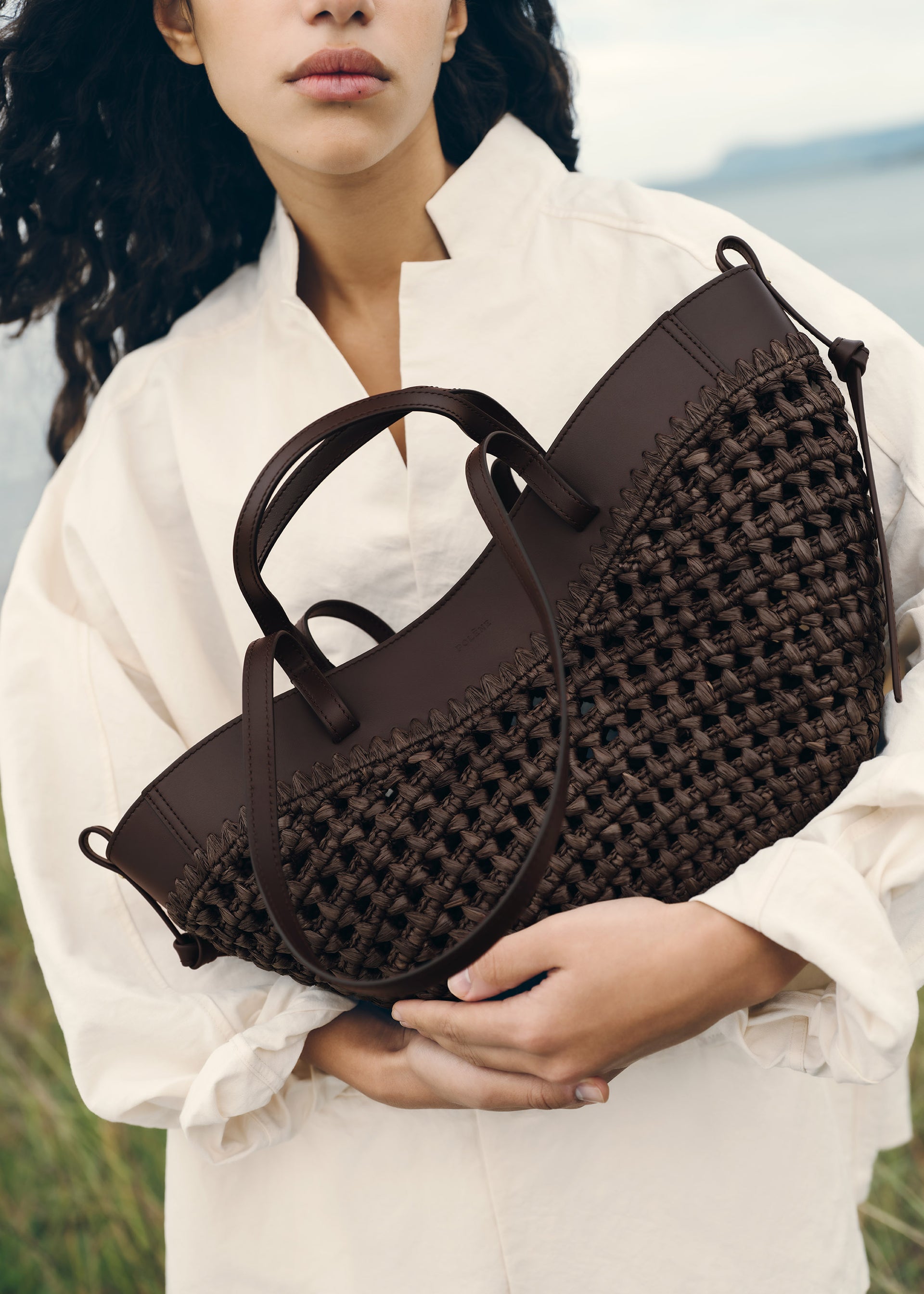 Cyme Mini - Raffia Ibenholt