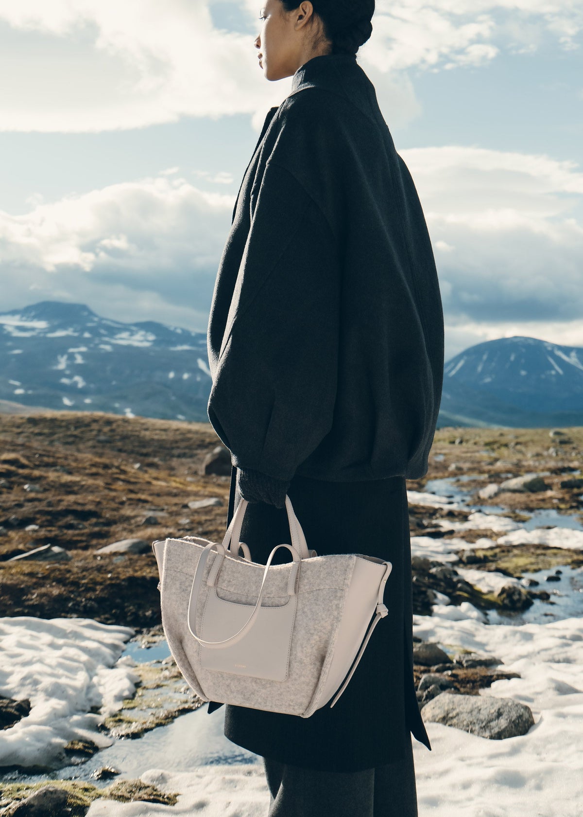 Cyme Mini - Tåget grå Filt