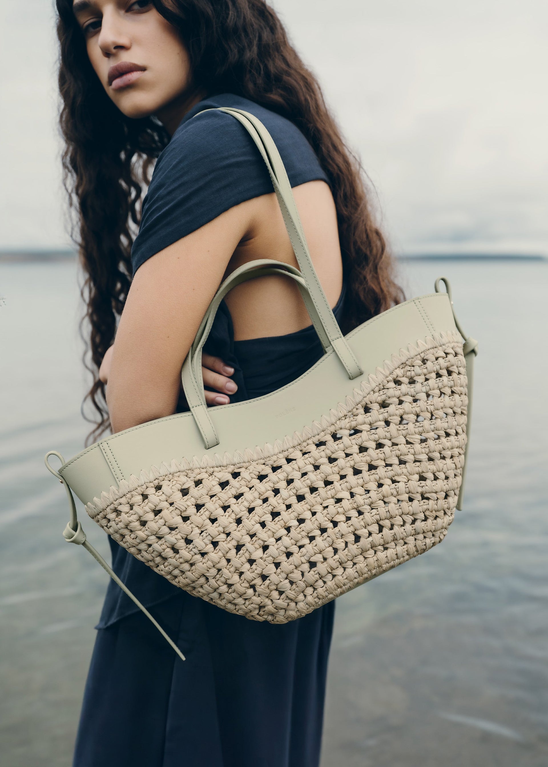 Cyme Mini - Raffia Laurbær
