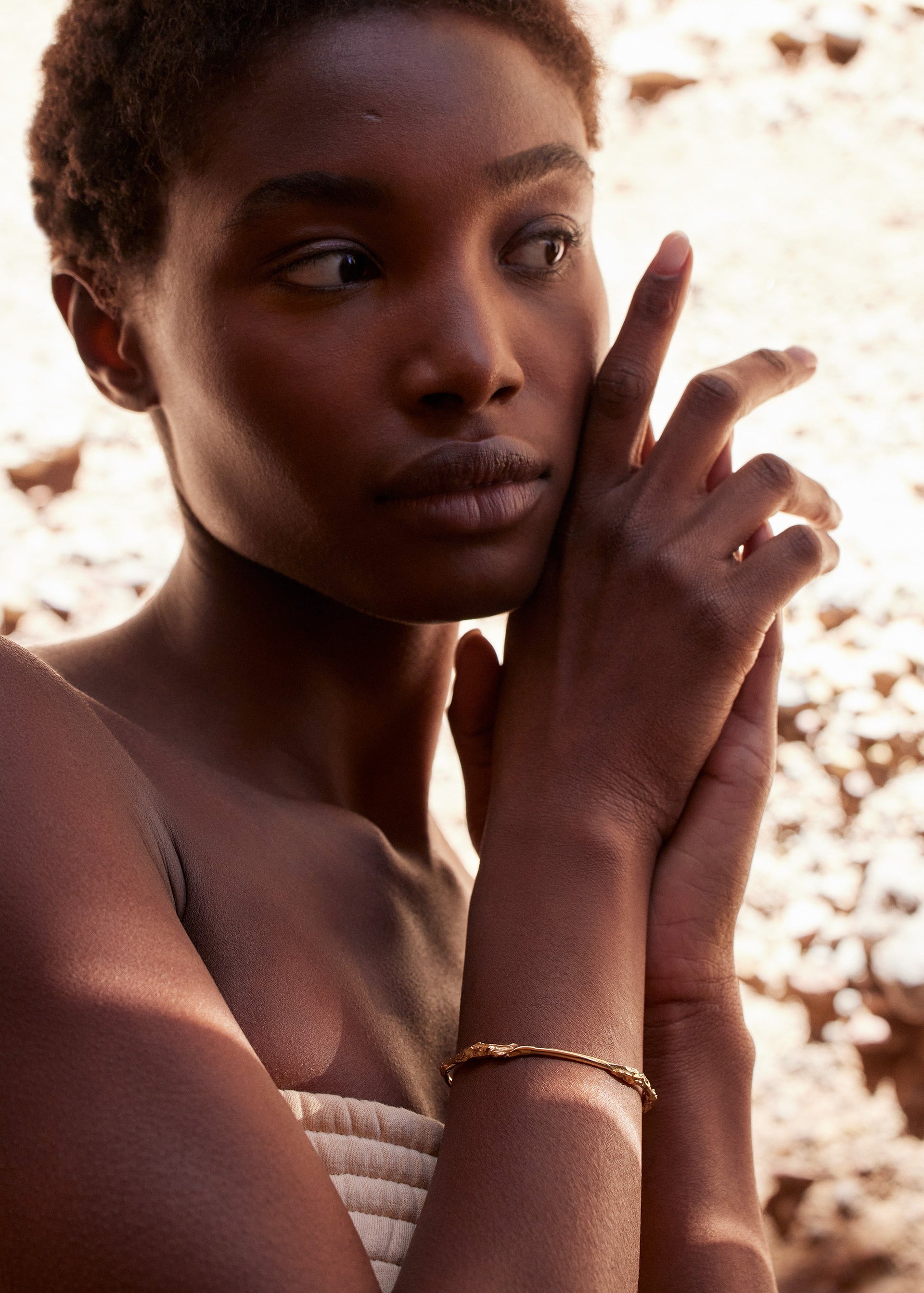 Eroz-armring​ - forgyldt med 24 karat guld