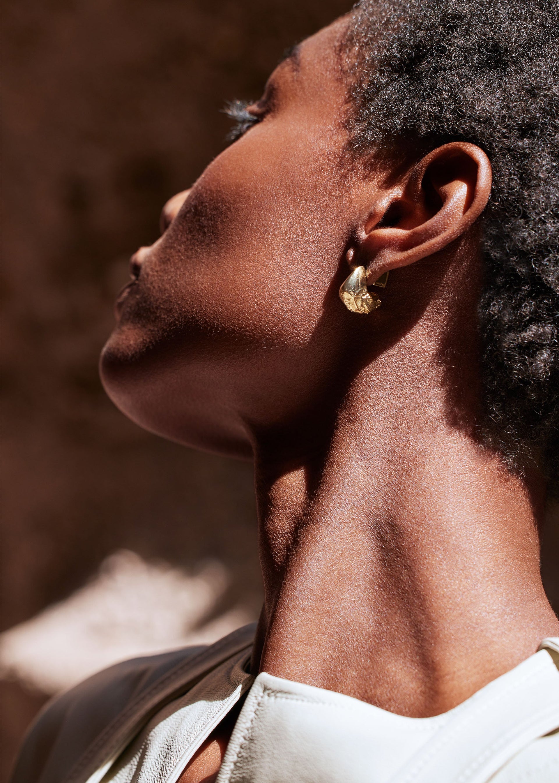 Eroz-ørestikker​ - forgyldt med 24 karat guld