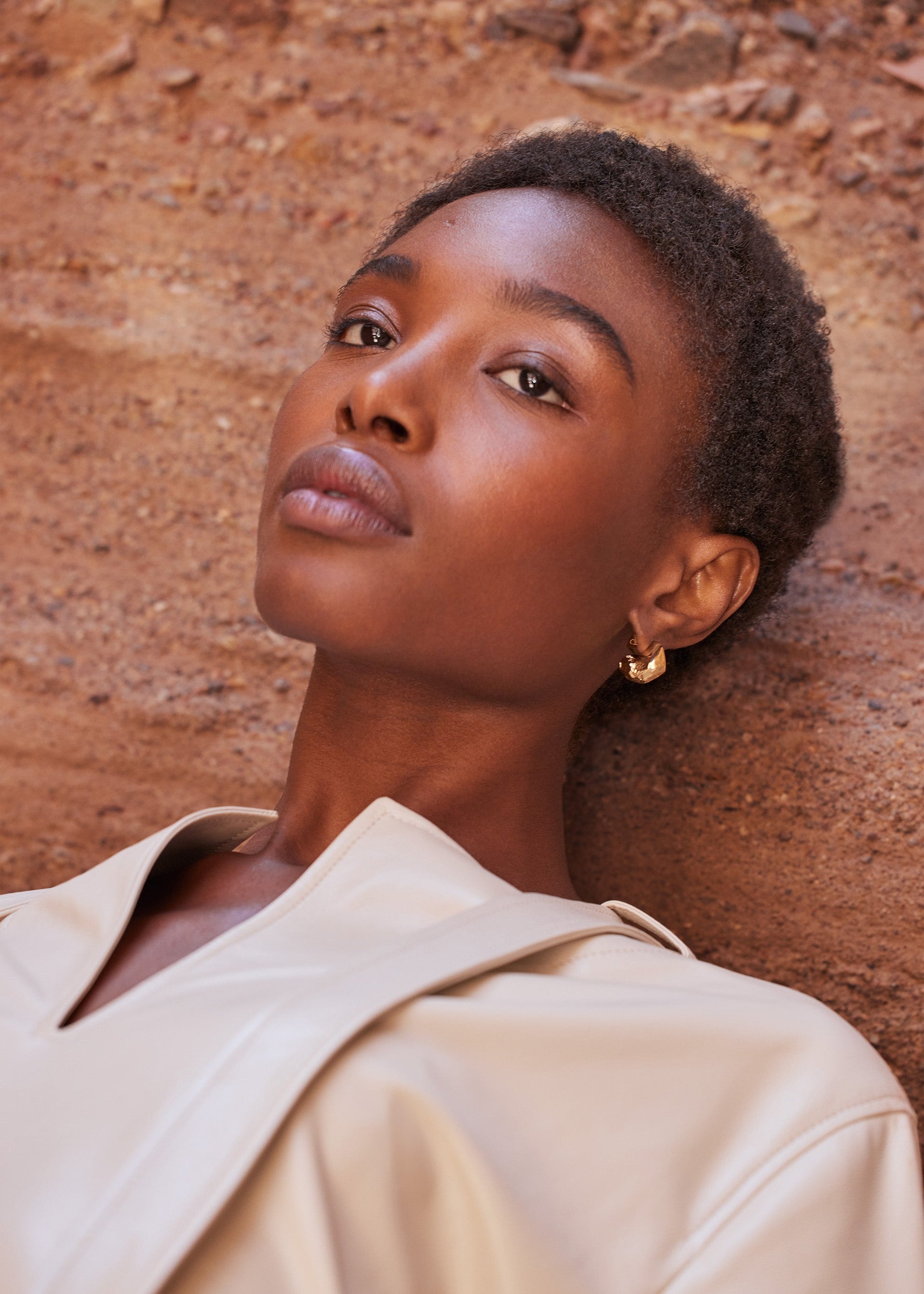 Eroz-ørestikker​ - forgyldt med 24 karat guld