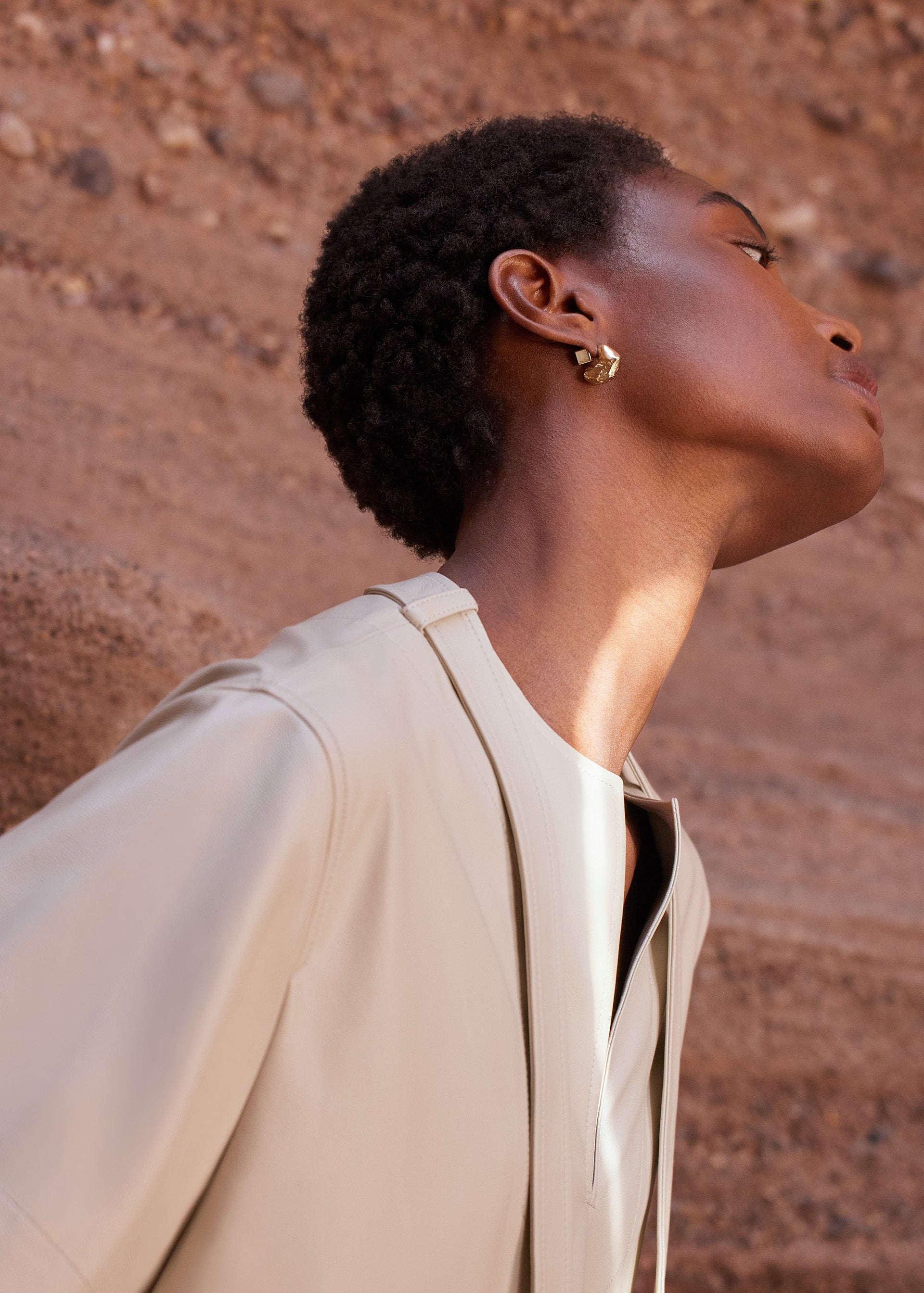 Eroz-ørestikker​ - forgyldt med 24 karat guld