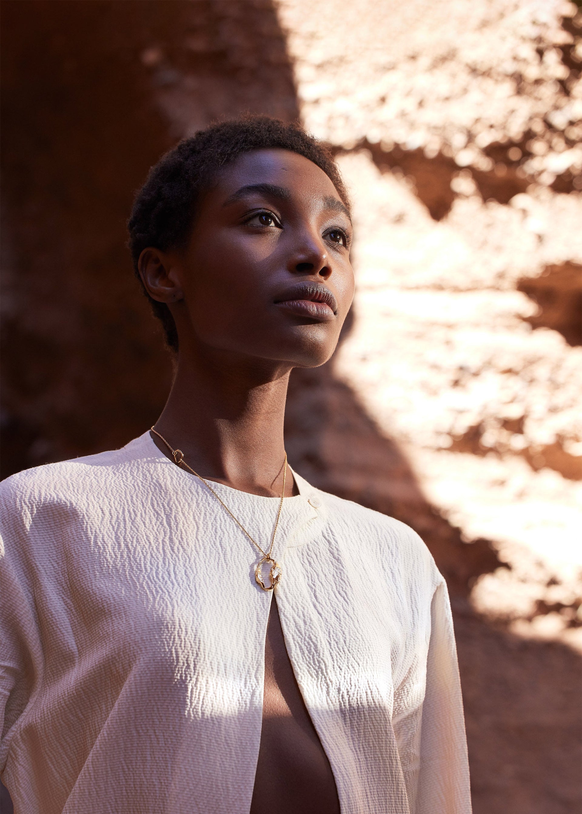 Eroz-vedhæng - forgyldt med 24 karat guld