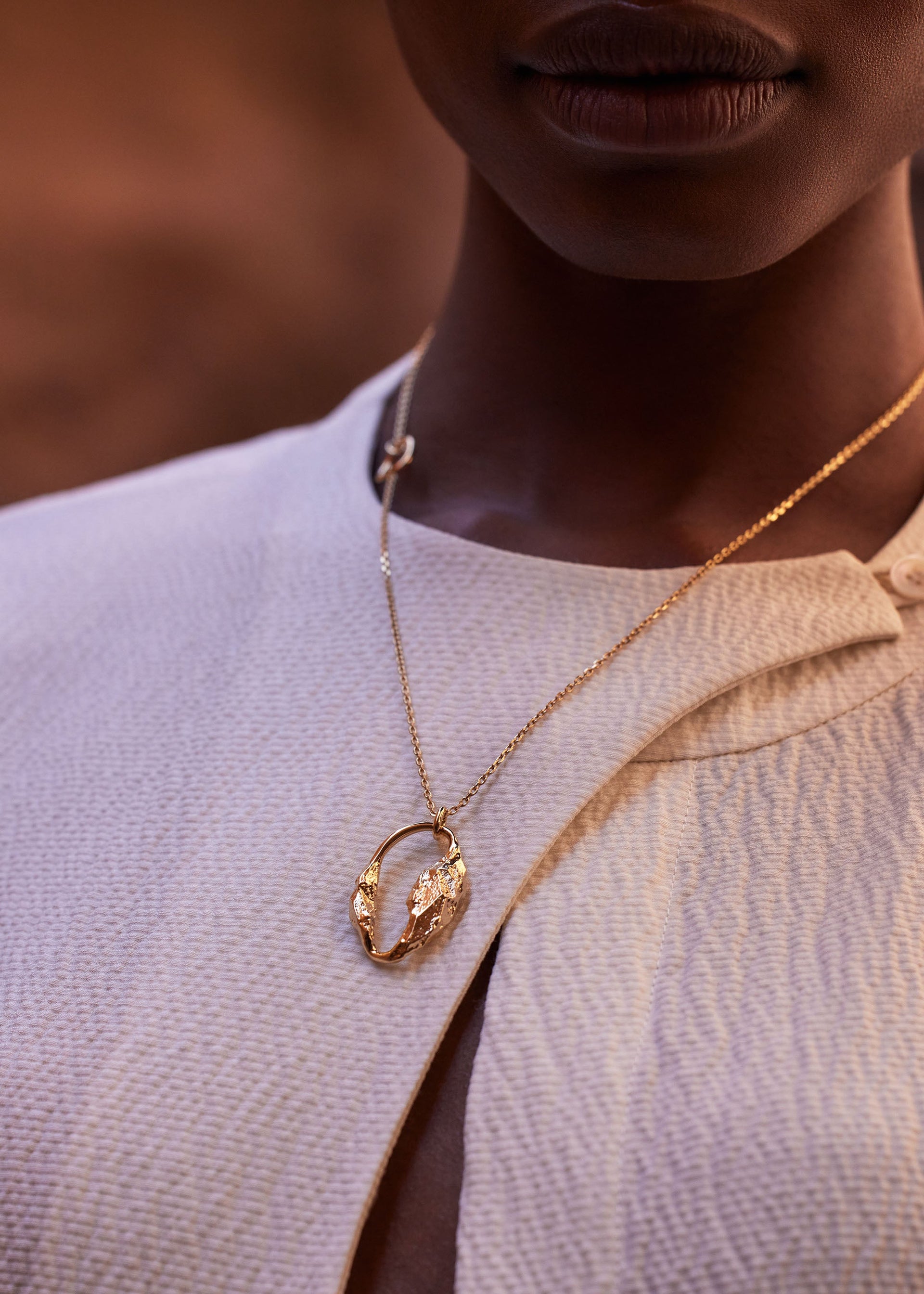 Eroz-vedhæng - forgyldt med 24 karat guld