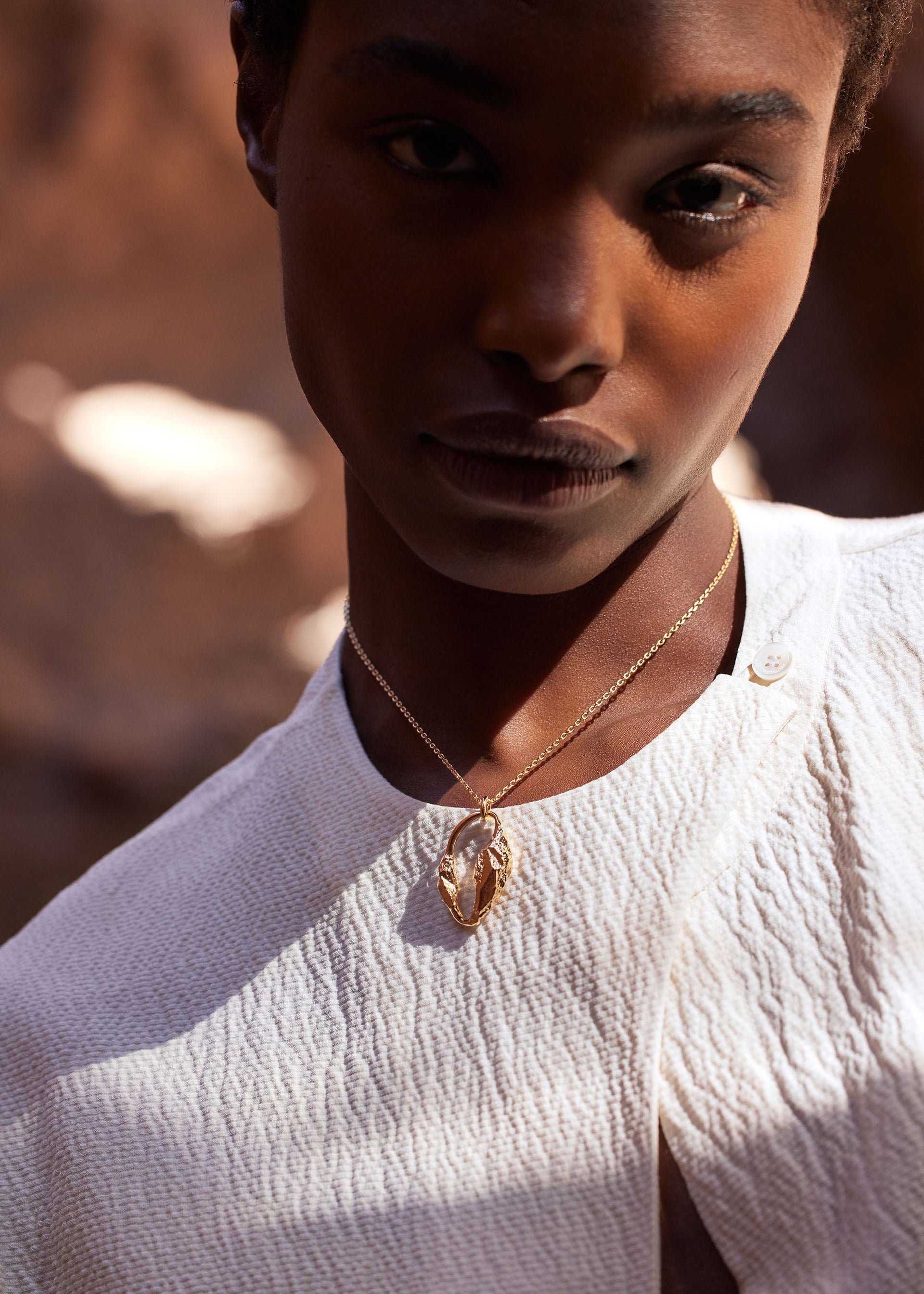 Eroz-vedhæng - forgyldt med 24 karat guld