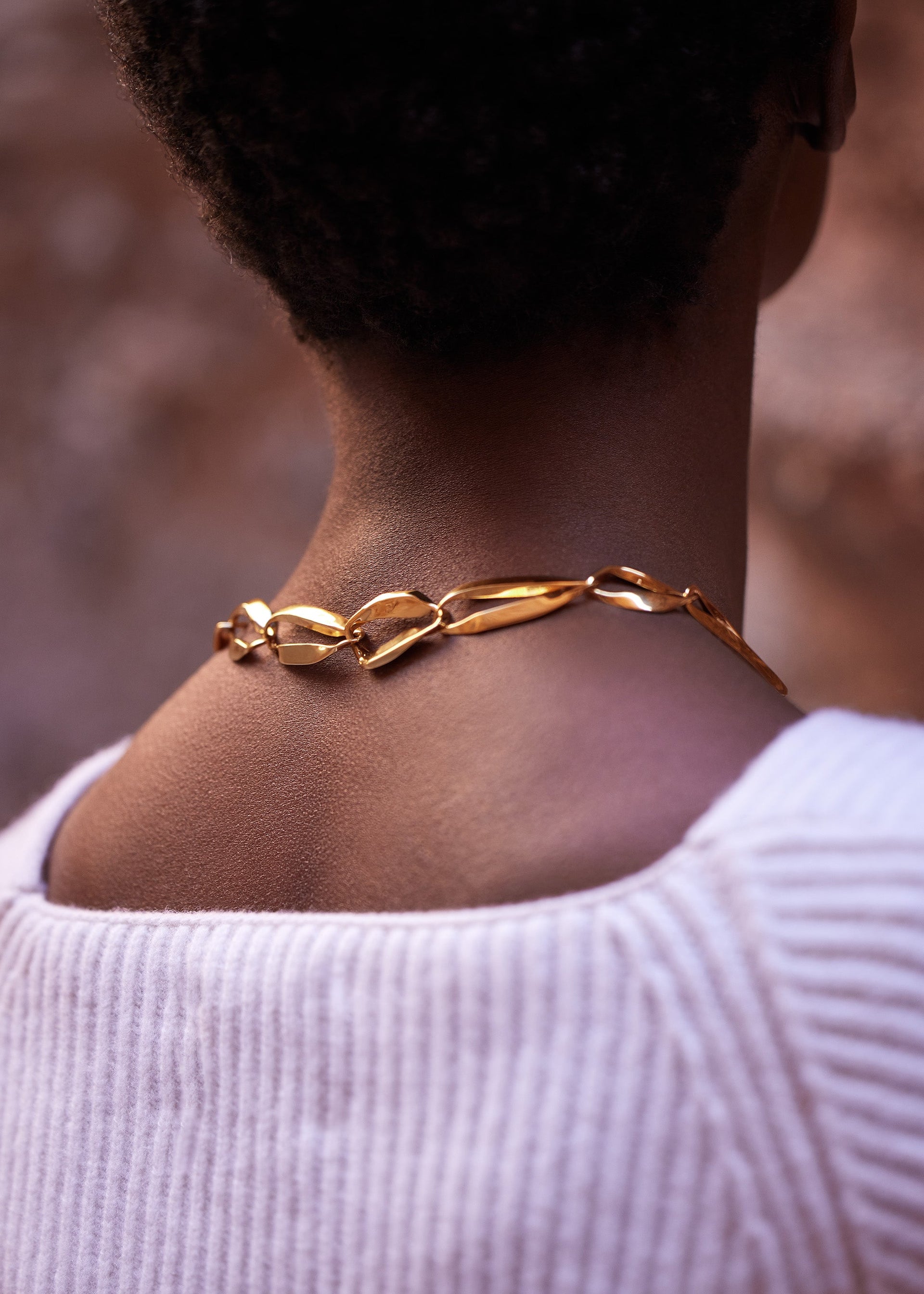 Éole-kæde​ - forgyldt med 24 karat guld